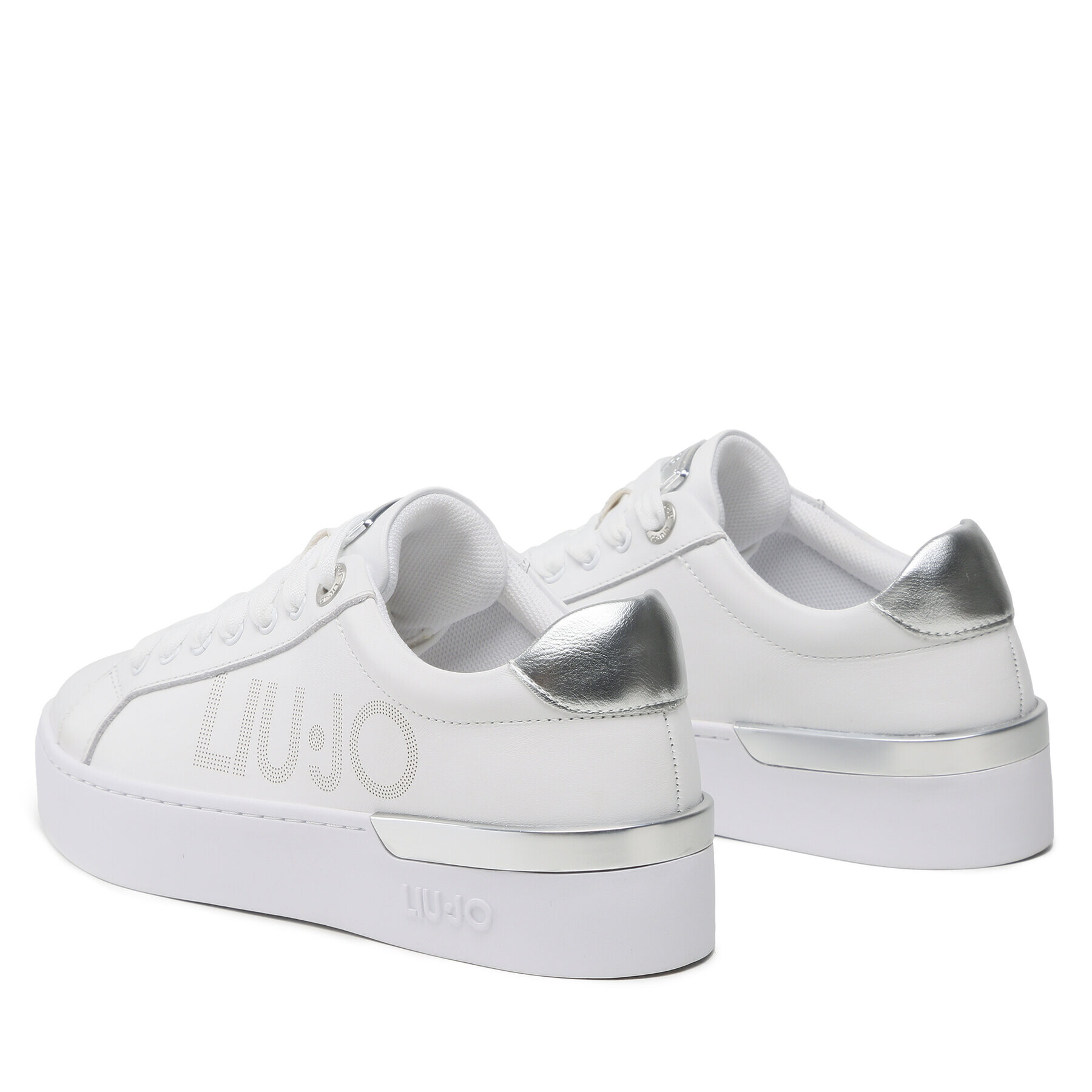 Liu Jo Sneakers Silvia 65 BA3025 PX026 Alb - Pled.ro