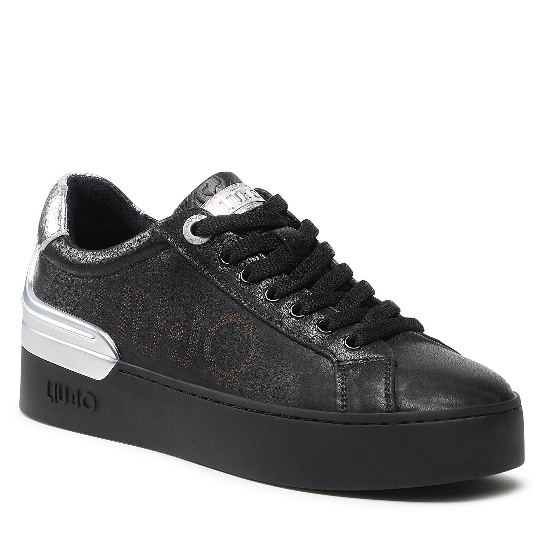 Liu Jo Sneakers Silvia 65 BF2001 P0102 Negru - Pled.ro