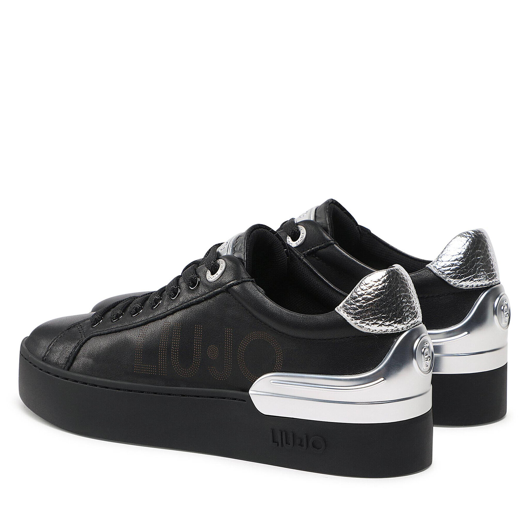 Liu Jo Sneakers Silvia 65 BF2001 P0102 Negru - Pled.ro