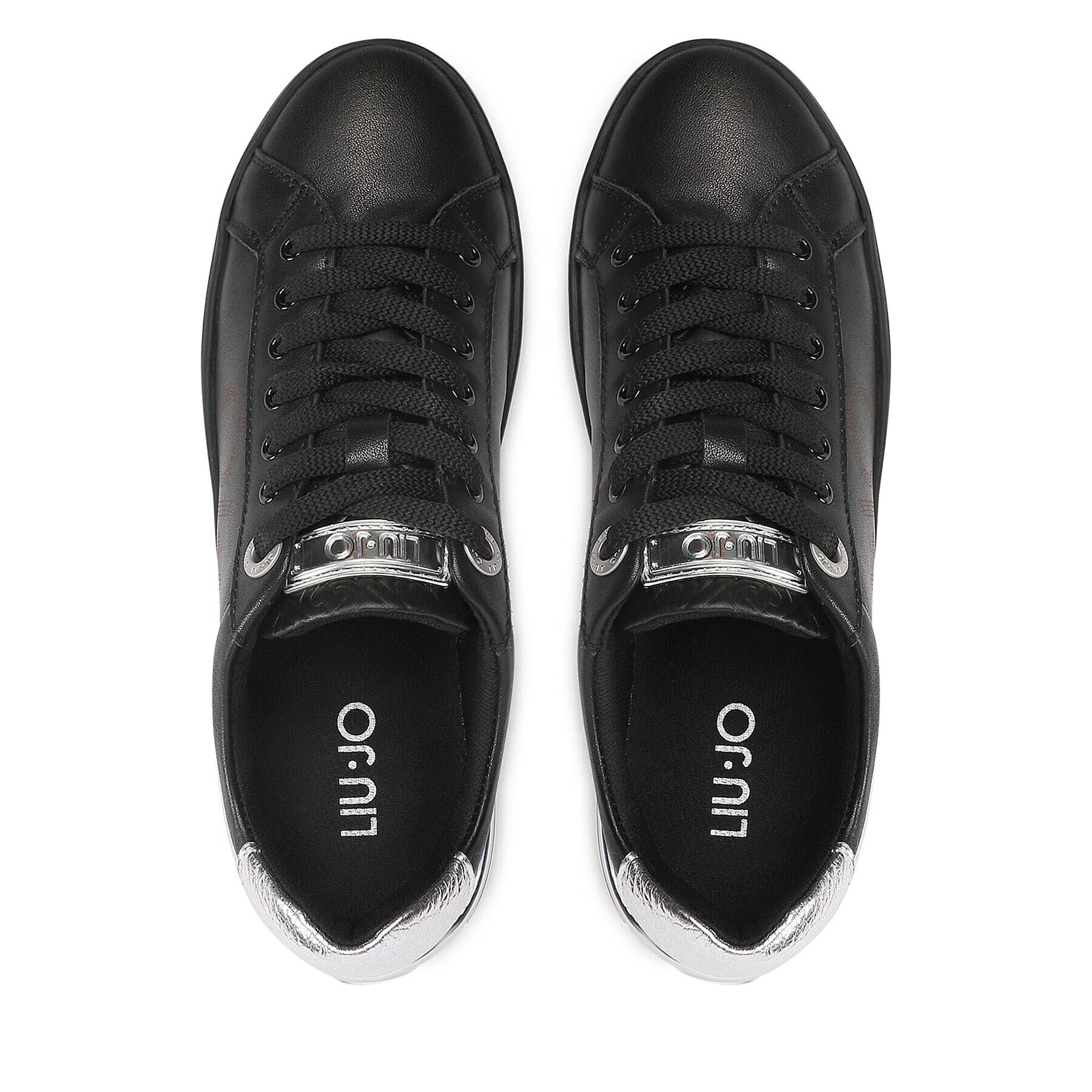 Liu Jo Sneakers Silvia 65 BF2001 P0102 Negru - Pled.ro