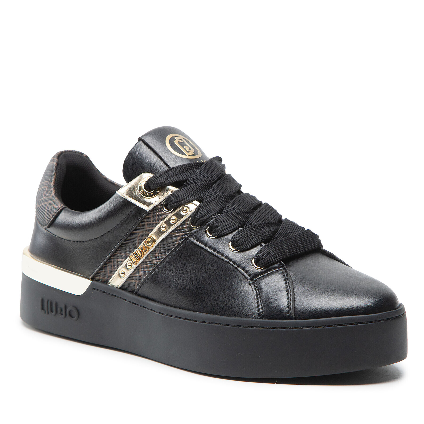 Liu Jo Sneakers Silvia 68 BF2039 EX111 Negru - Pled.ro