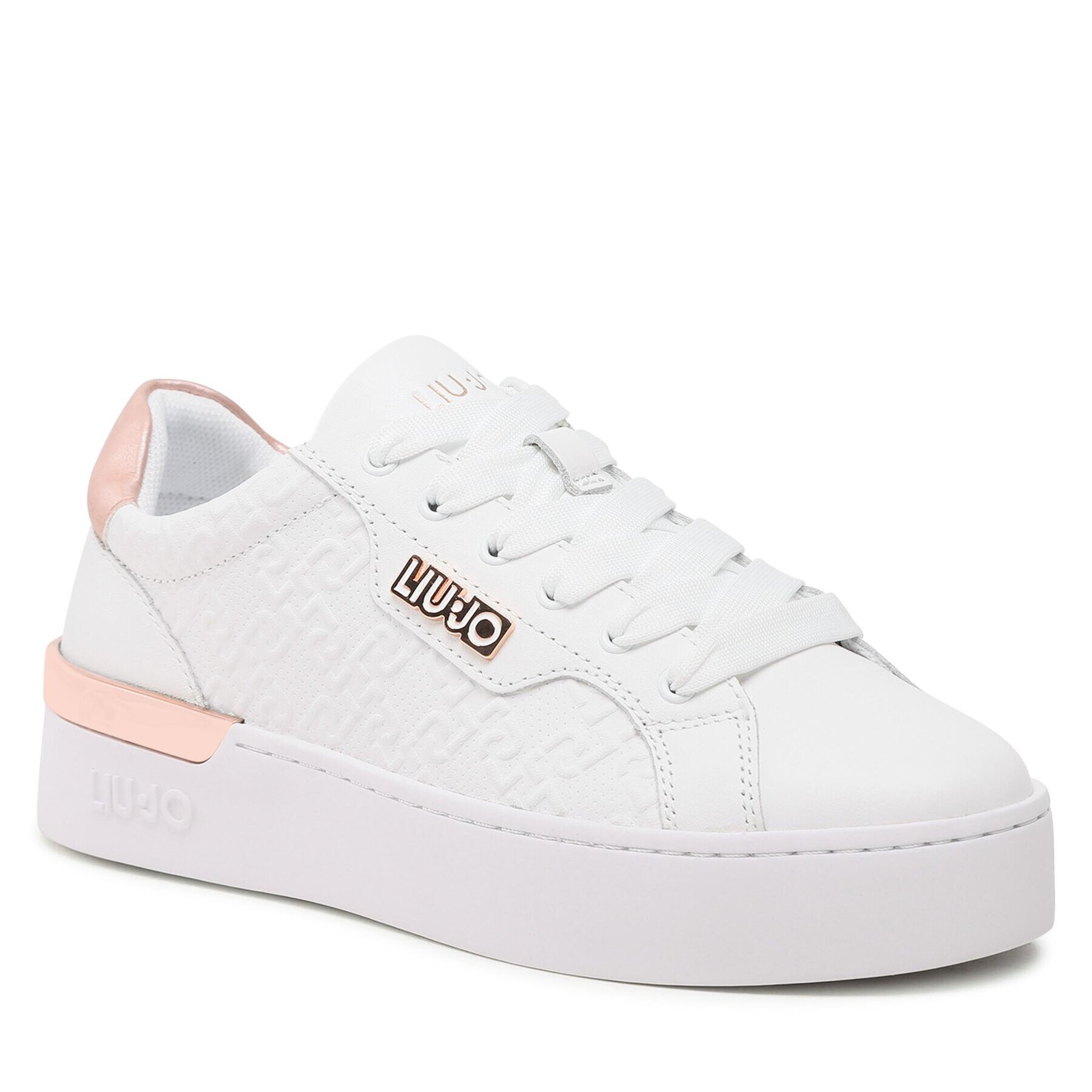 Liu Jo Sneakers Silvia 70 BA3023 PX298 Alb - Pled.ro