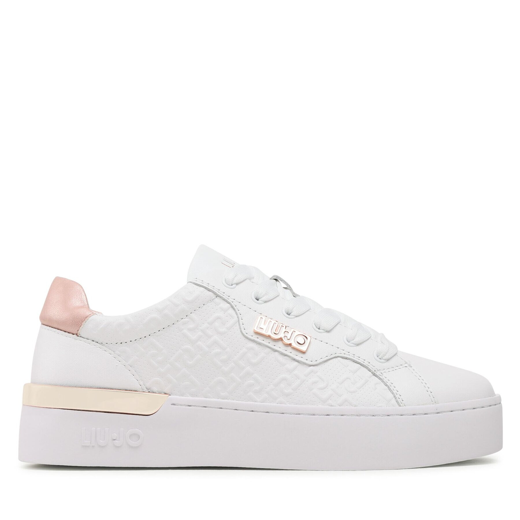 Liu Jo Sneakers Silvia 70 BA3023 PX298 Alb - Pled.ro