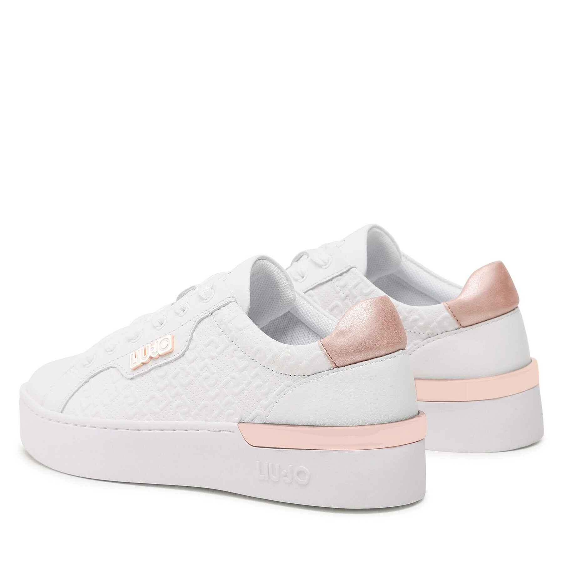 Liu Jo Sneakers Silvia 70 BA3023 PX298 Alb - Pled.ro