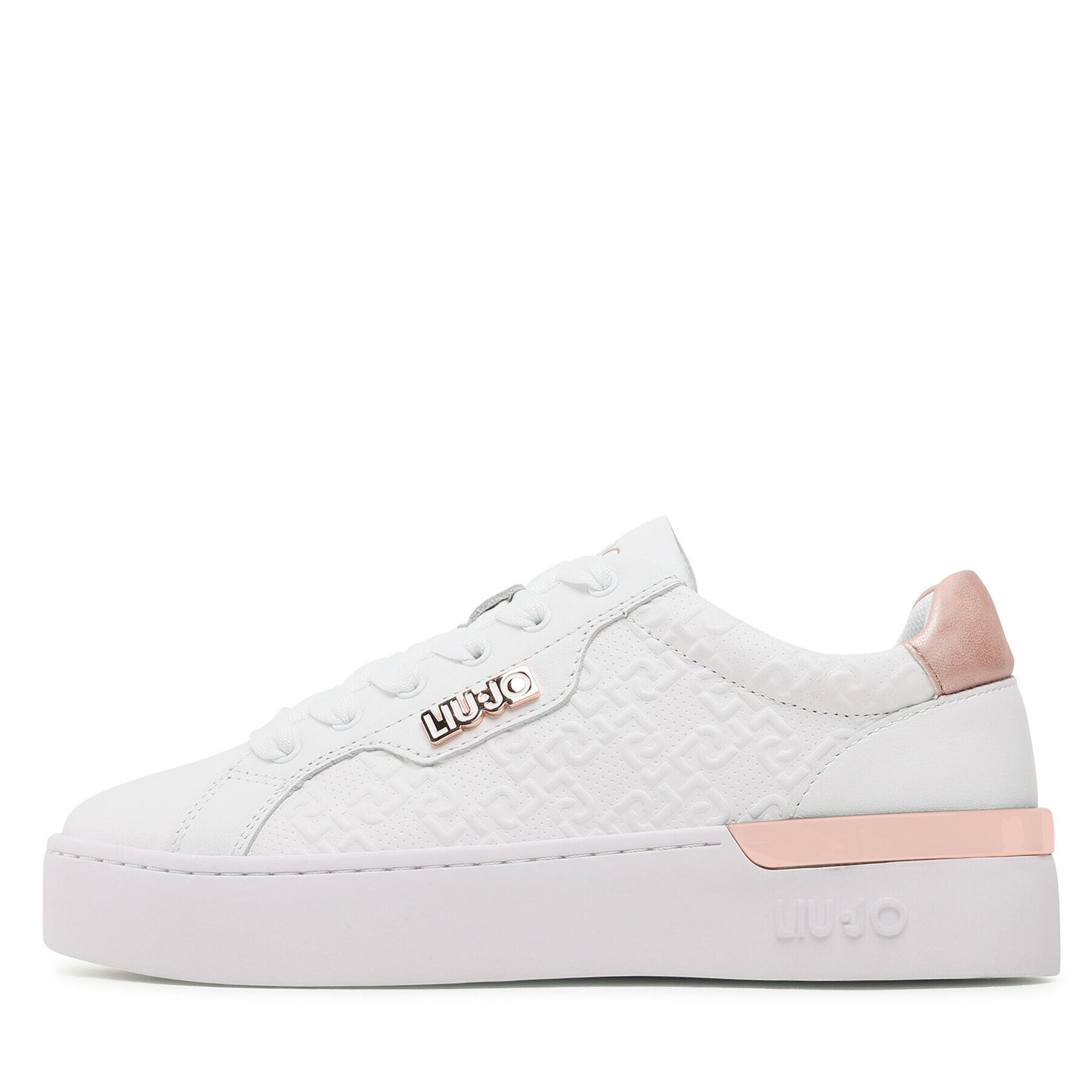 Liu Jo Sneakers Silvia 70 BA3023 PX298 Alb - Pled.ro