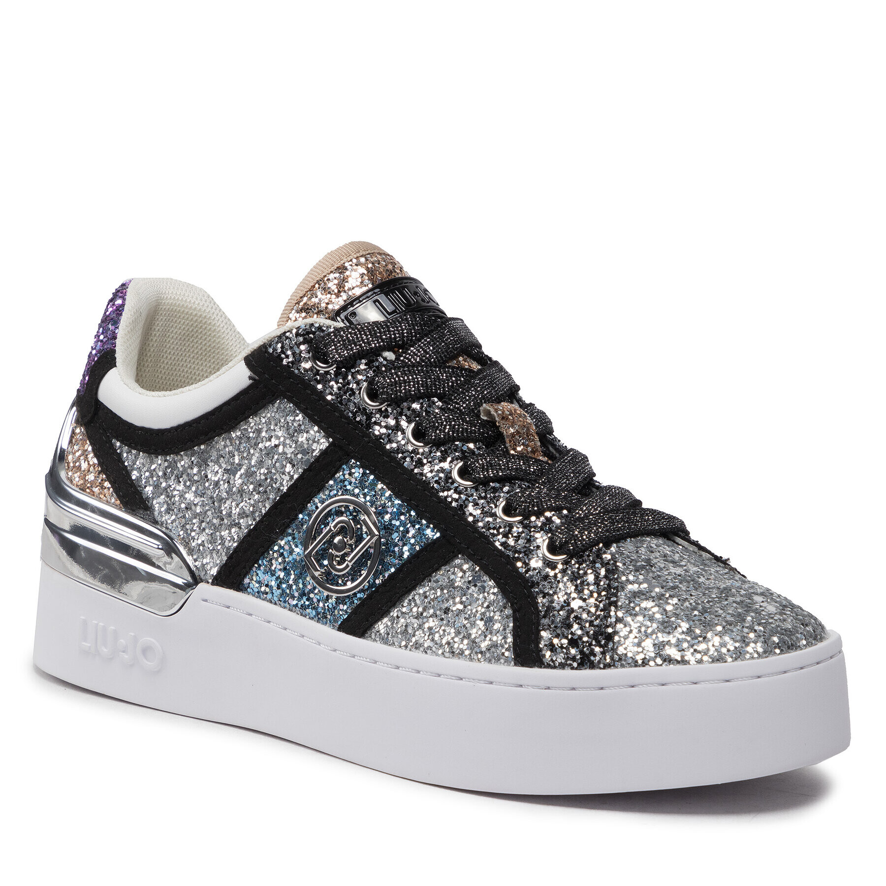 Liu Jo Sneakers Silvia 74 BF2045 EX135 Argintiu - Pled.ro