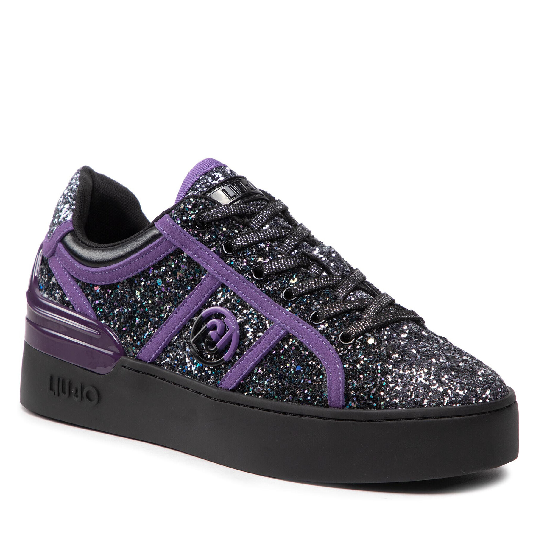 Liu Jo Sneakers Silvia 74 BF2045 EX135 Negru - Pled.ro