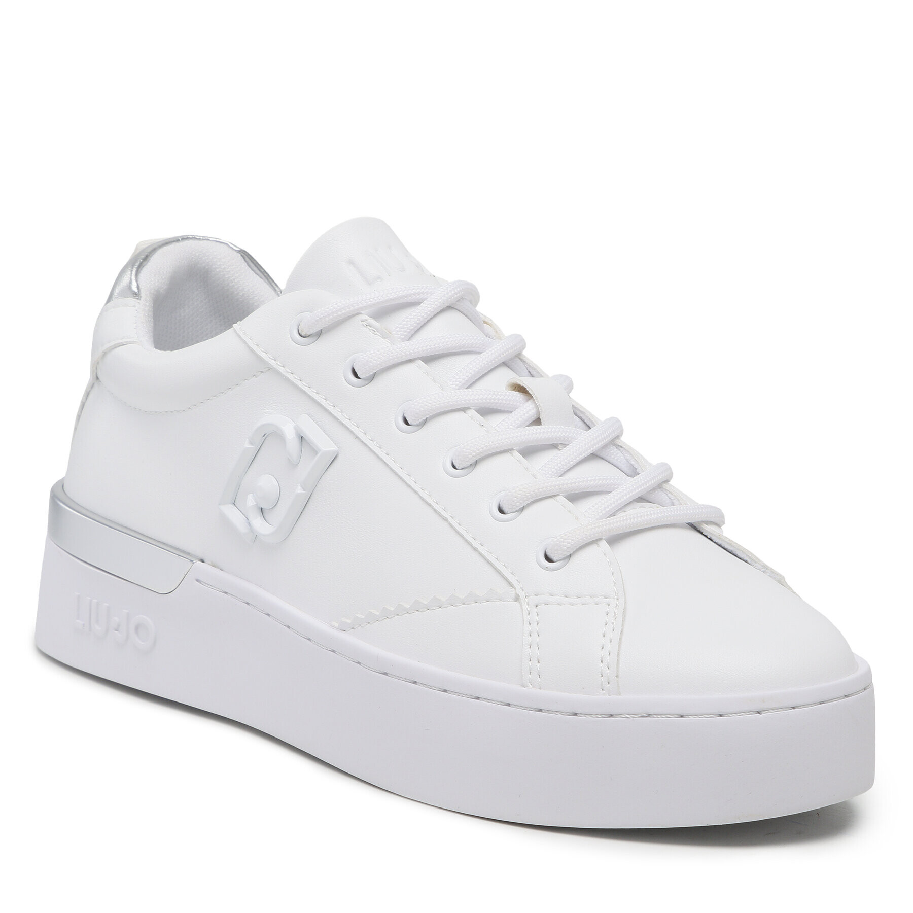 Liu Jo Sneakers Silvia 81 BA3029 EX014 Alb - Pled.ro