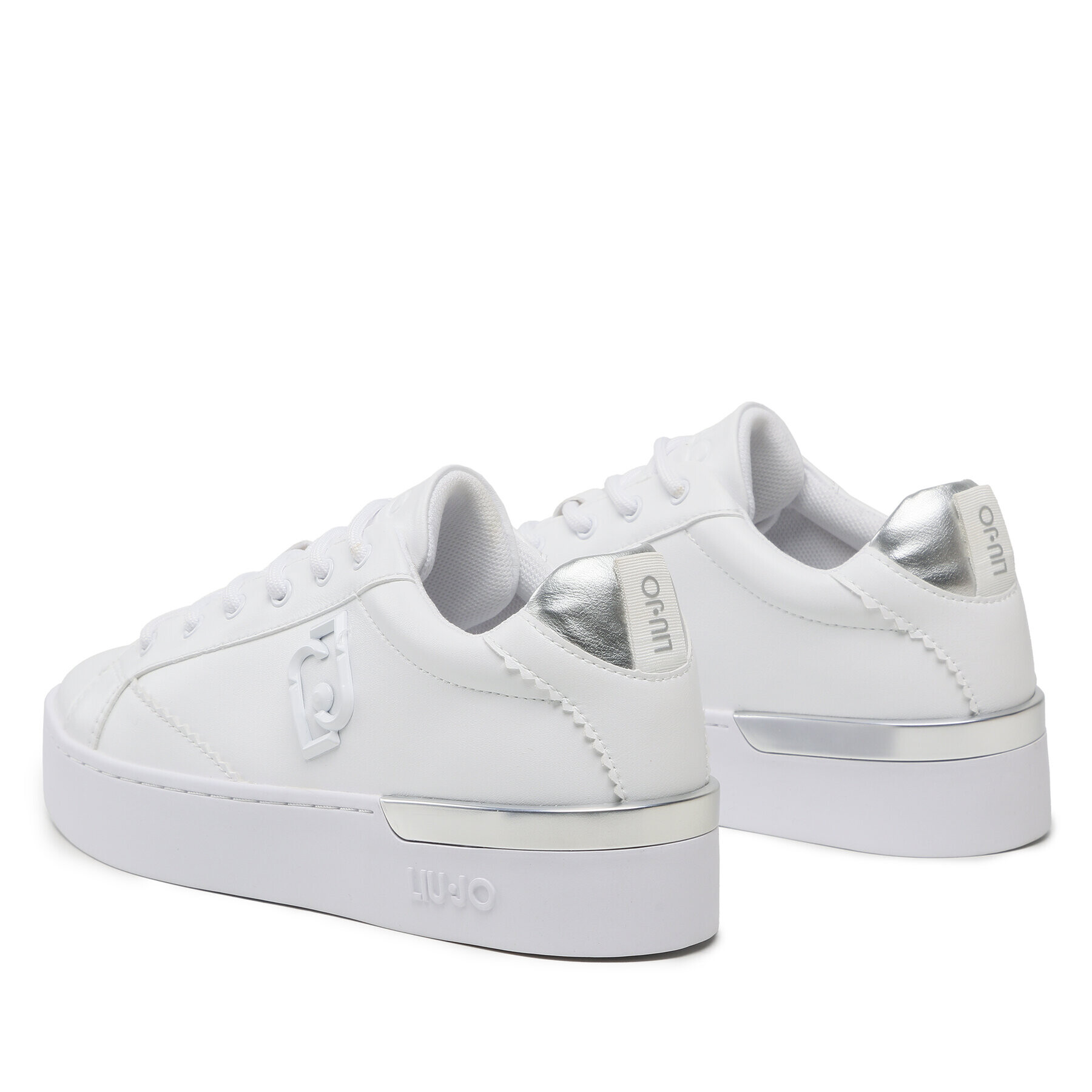 Liu Jo Sneakers Silvia 81 BA3029 EX014 Alb - Pled.ro