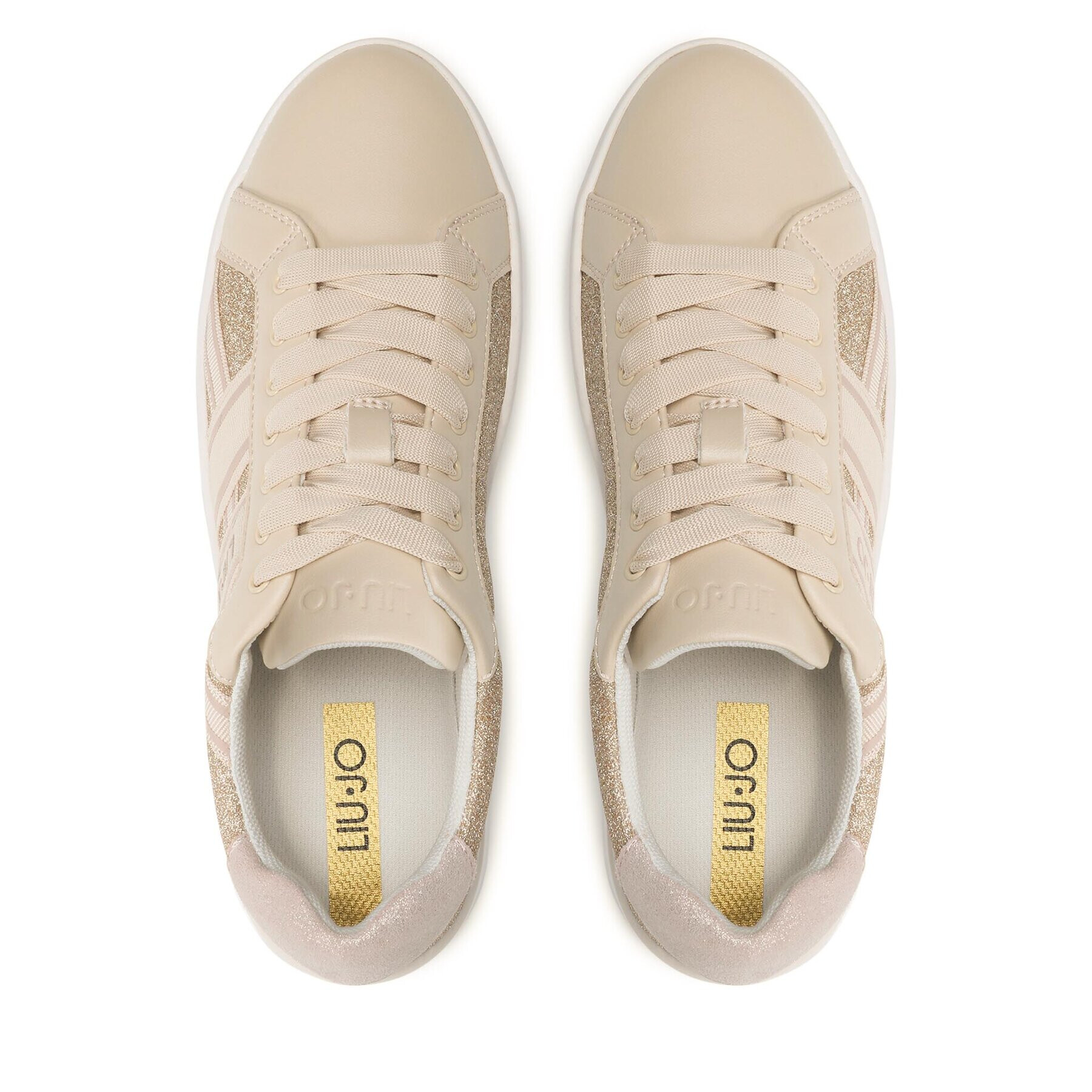 Liu Jo Sneakers Silvia 87 BF3049 TX069 Bej - Pled.ro