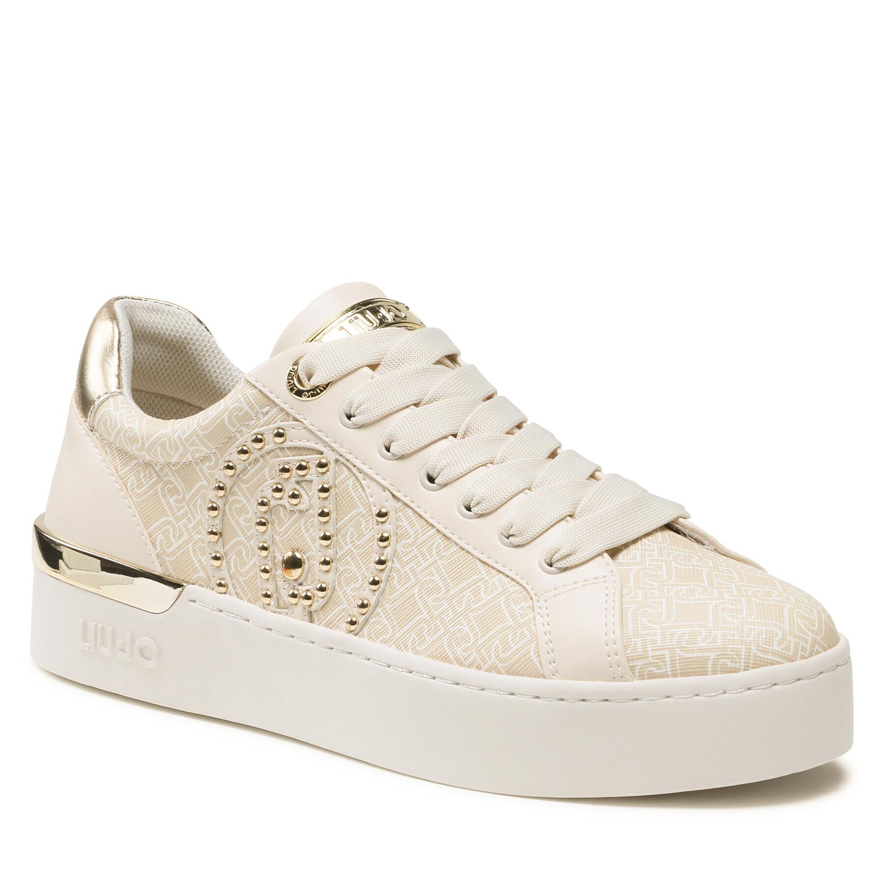 Liu Jo Sneakers Silvia 92 BF3041 EX191 Bej - Pled.ro