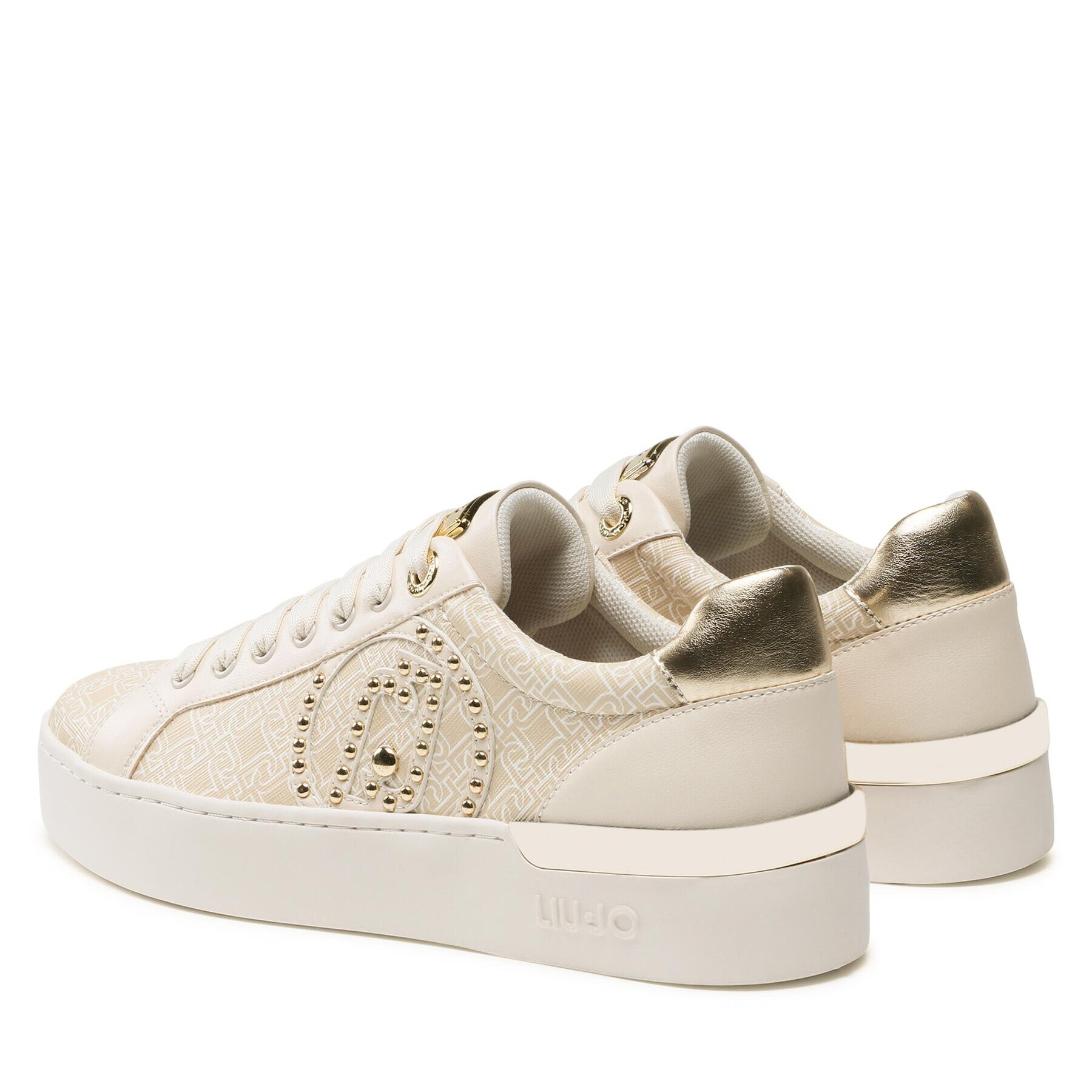 Liu Jo Sneakers Silvia 92 BF3041 EX191 Bej - Pled.ro