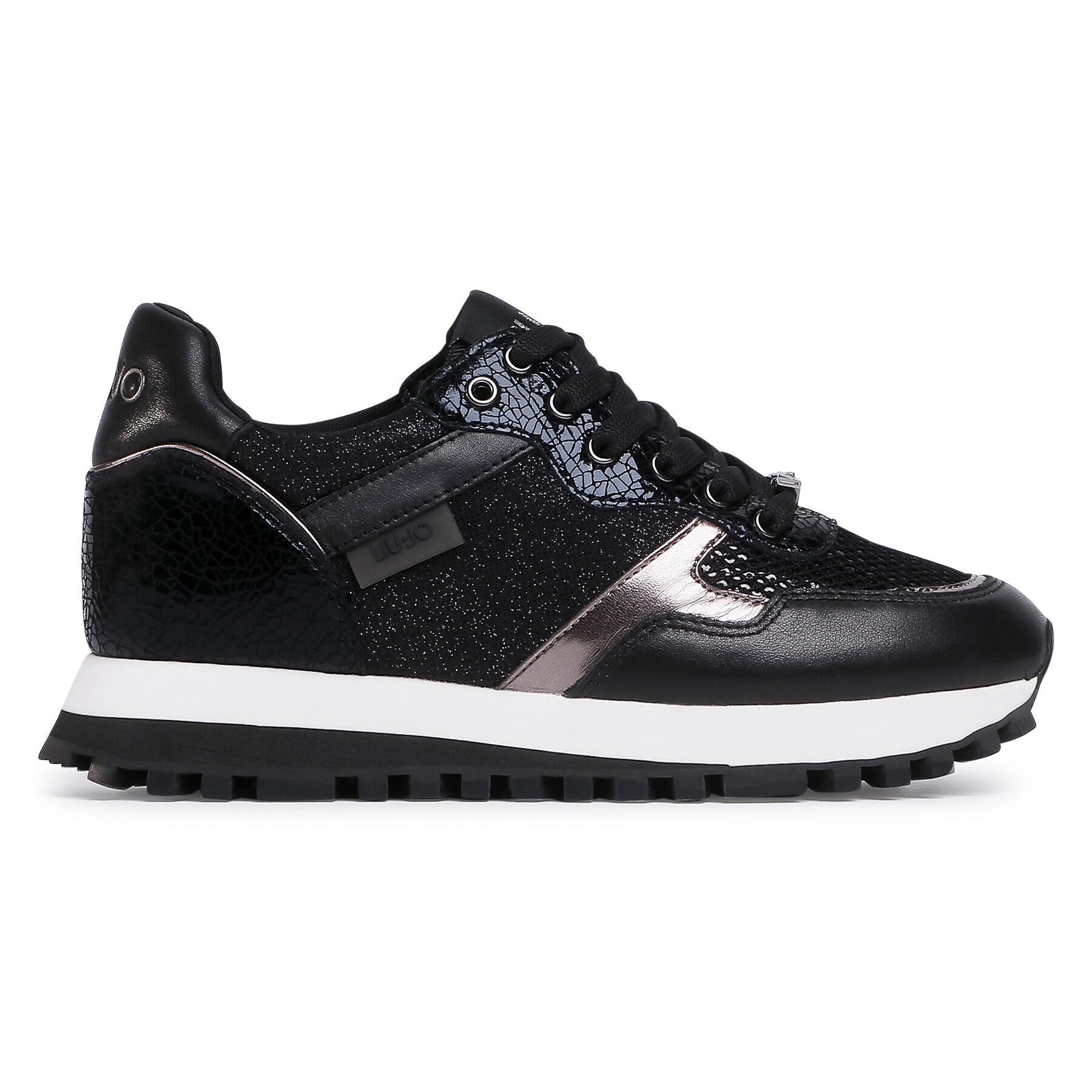 Liu Jo Sneakers Wonder 2.0 BF0039 PX101 Negru - Pled.ro