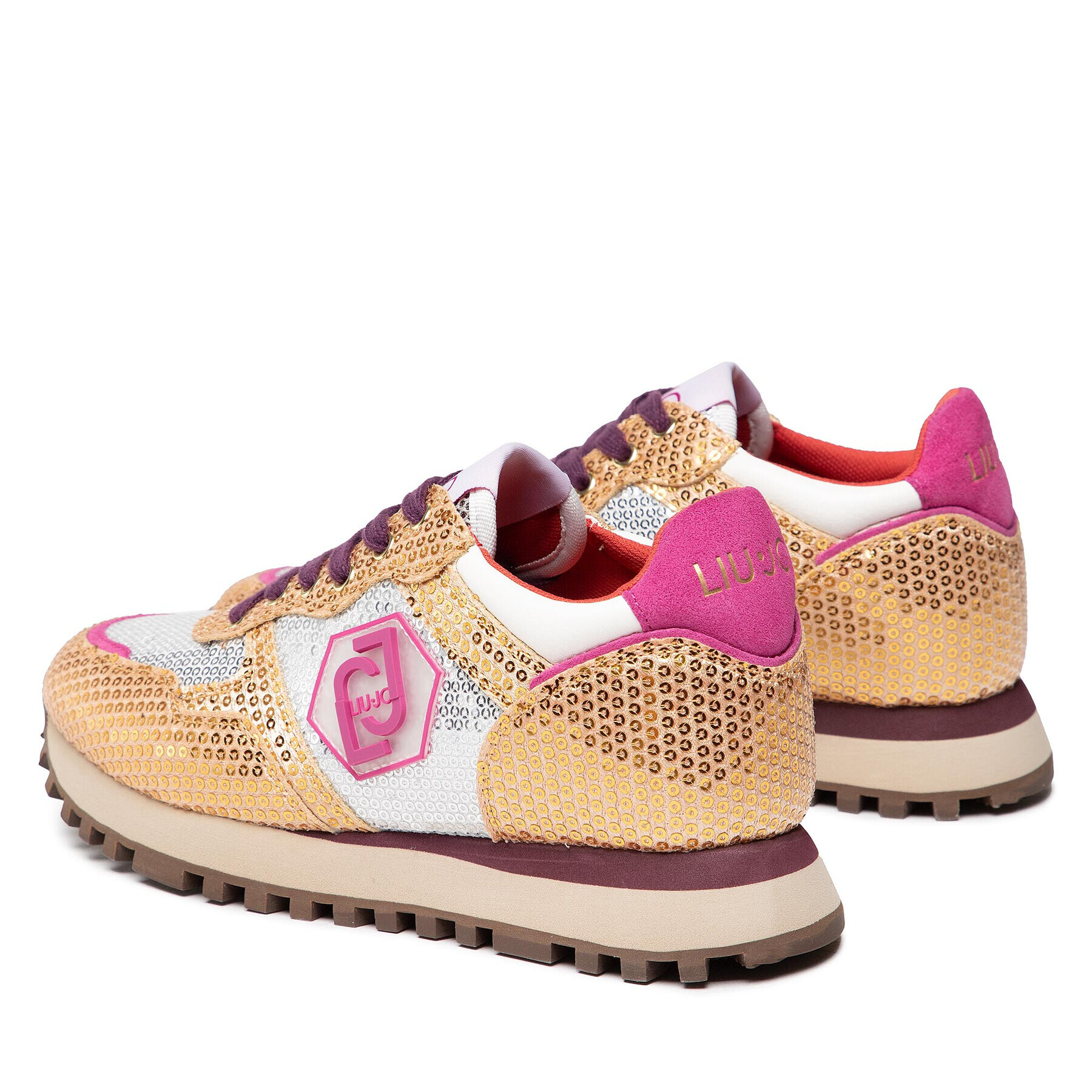 Liu Jo Sneakers Wonder 25 BF2067 TX055 Auriu - Pled.ro