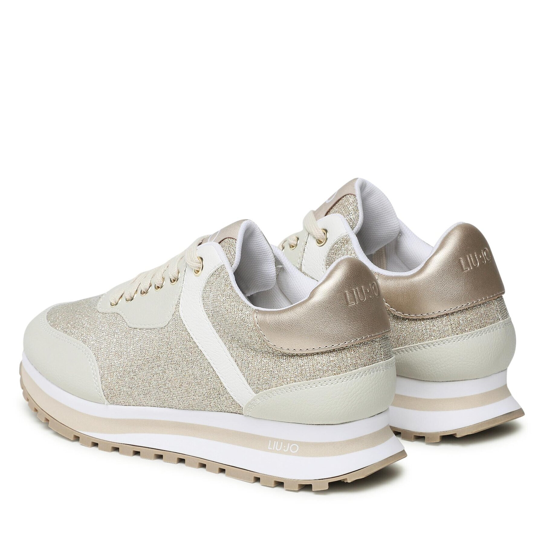 Liu Jo Sneakers Wonder 501 4A3723 EX049 Auriu - Pled.ro