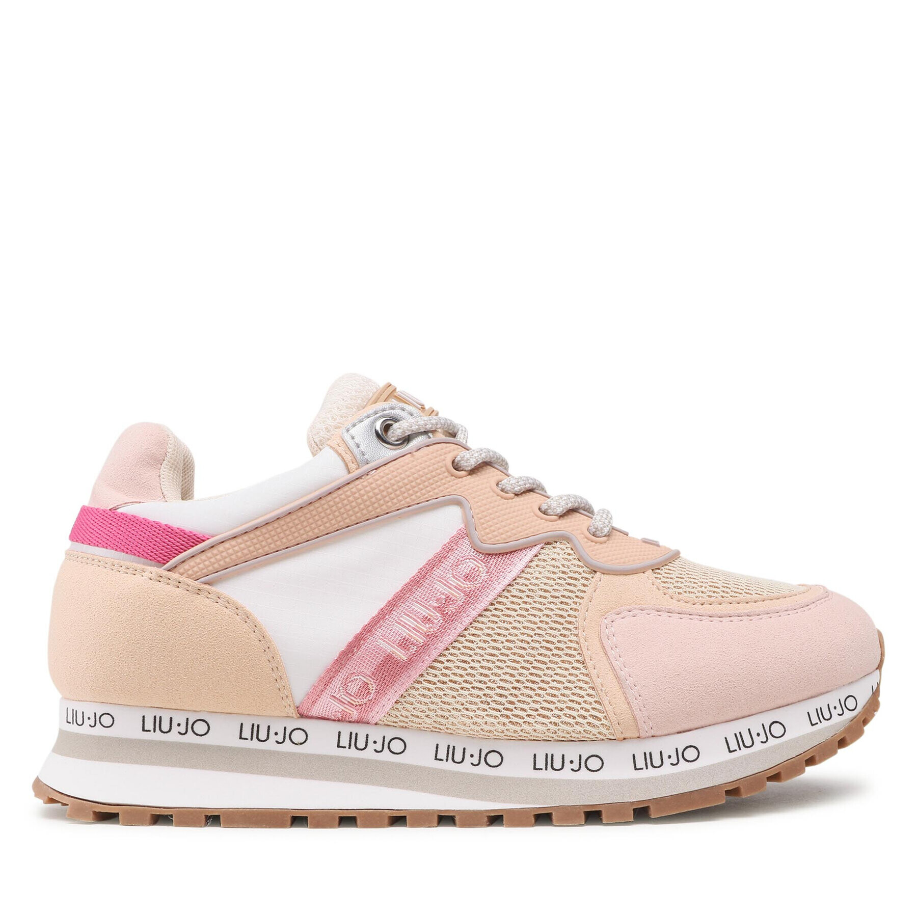 Liu Jo Sneakers Wonder 7 4A2449 EX030 Roz - Pled.ro