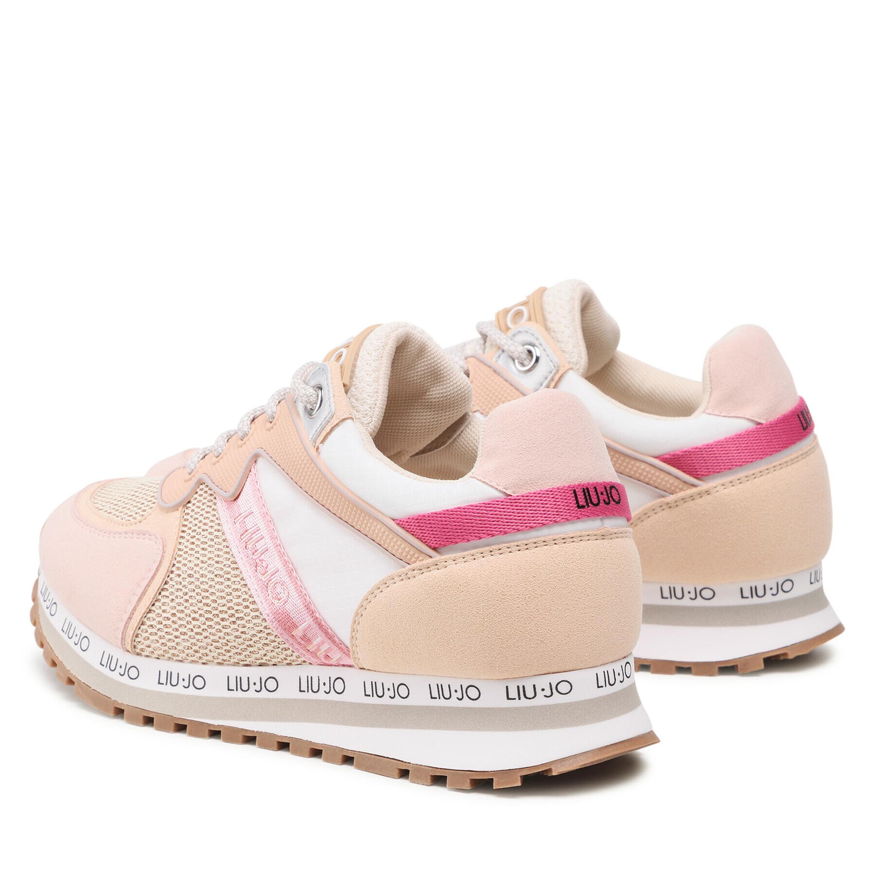 Liu Jo Sneakers Wonder 7 4A2449 EX030 Roz - Pled.ro