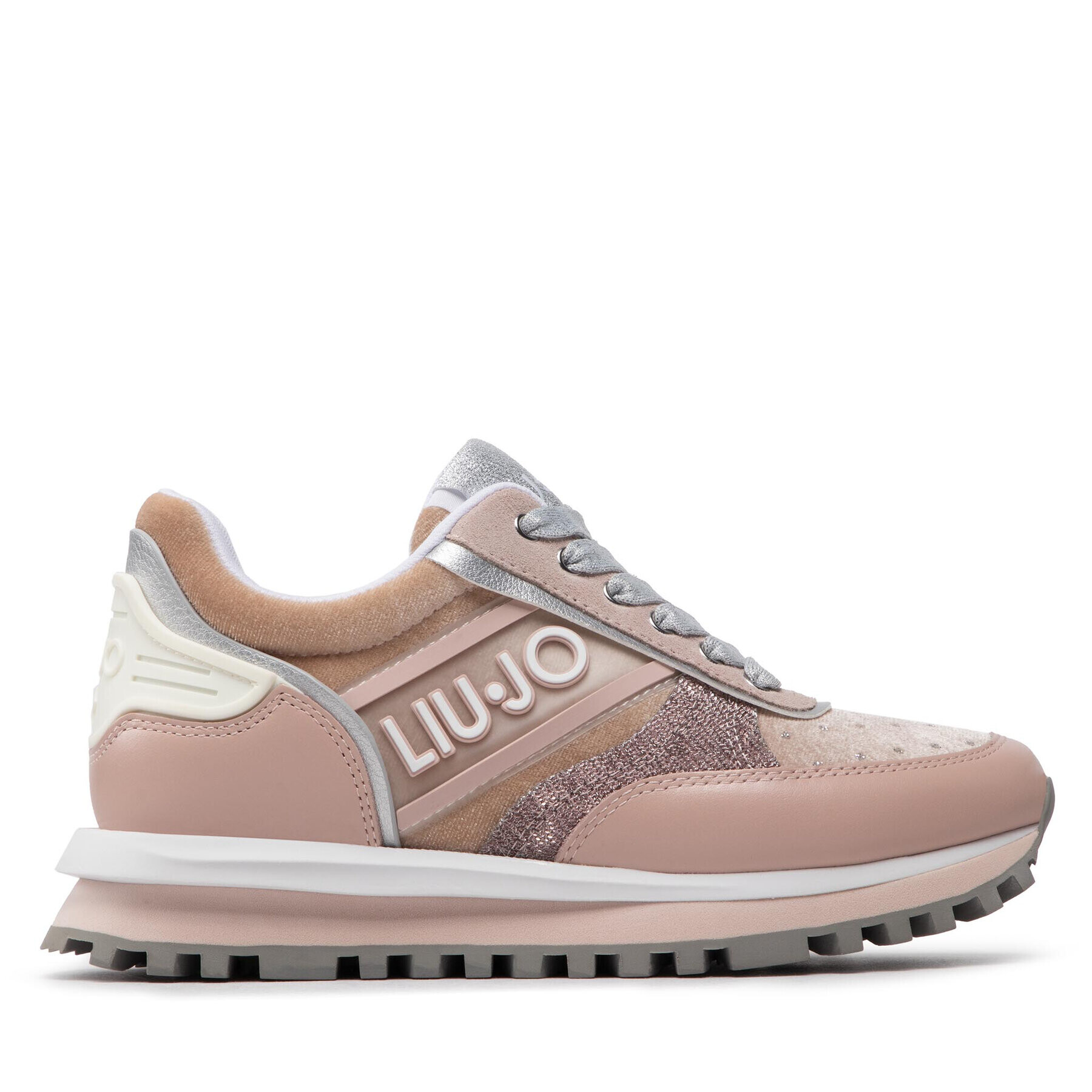 Liu Jo Sneakers Wonder Up 3 BF2059 PX304 Roz - Pled.ro