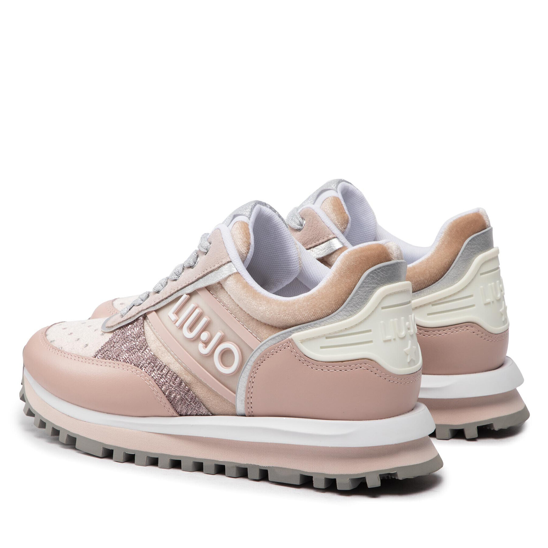 Liu Jo Sneakers Wonder Up 3 BF2059 PX304 Roz - Pled.ro