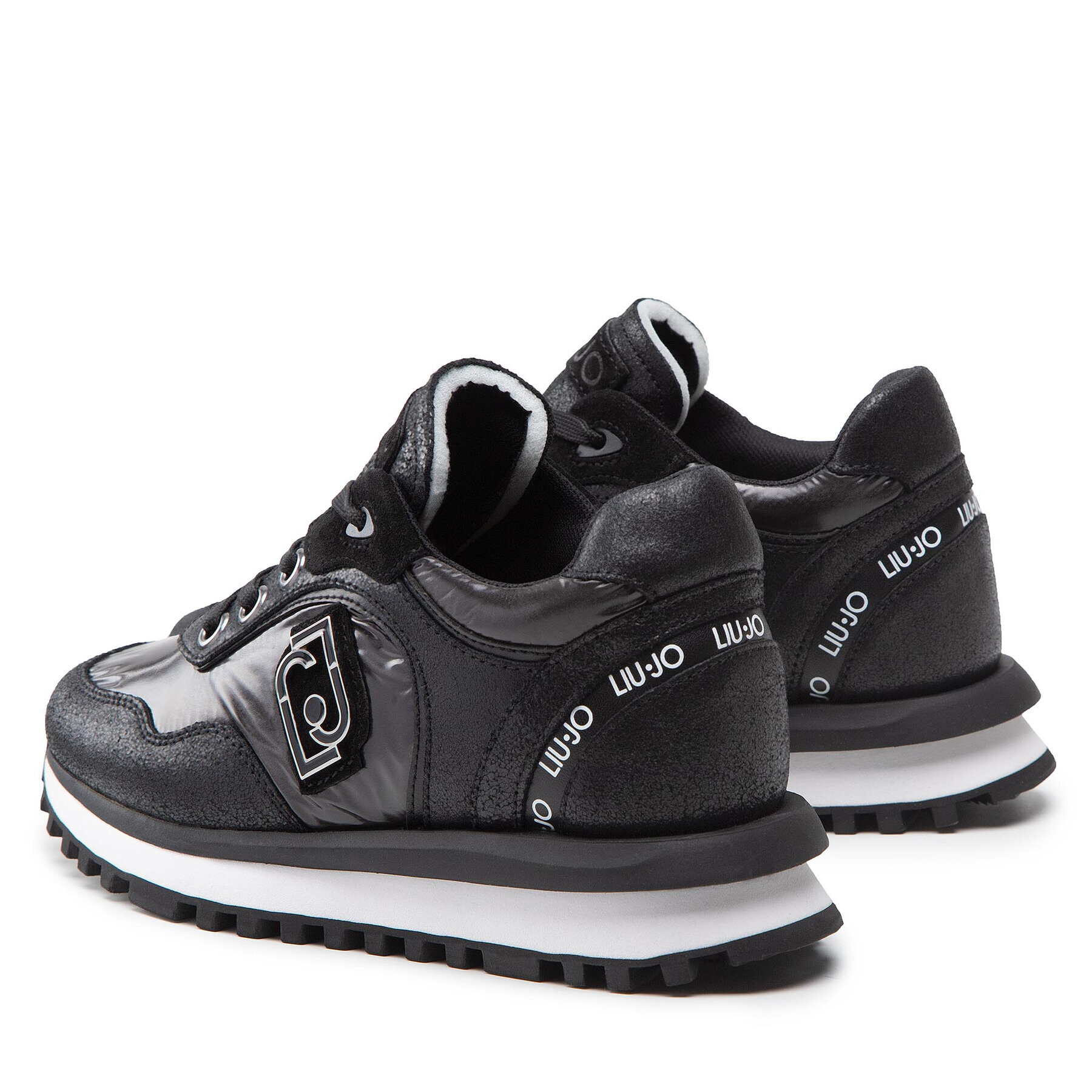 Liu Jo Sneakers Wonder up 5 BF2151 PX003 Negru - Pled.ro