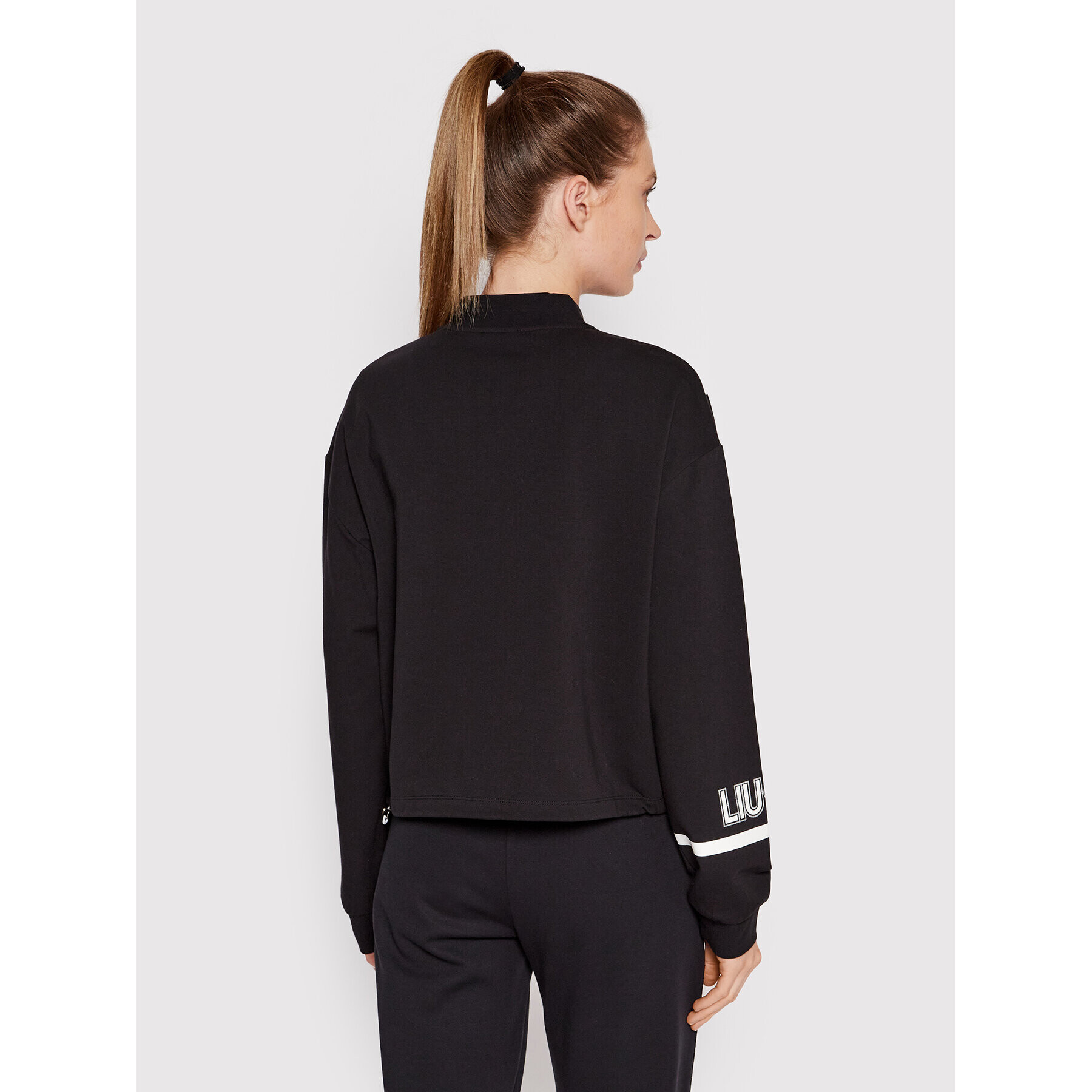 Liu Jo Sport Bluză TA2186 F0090 Negru Relaxed Fit - Pled.ro