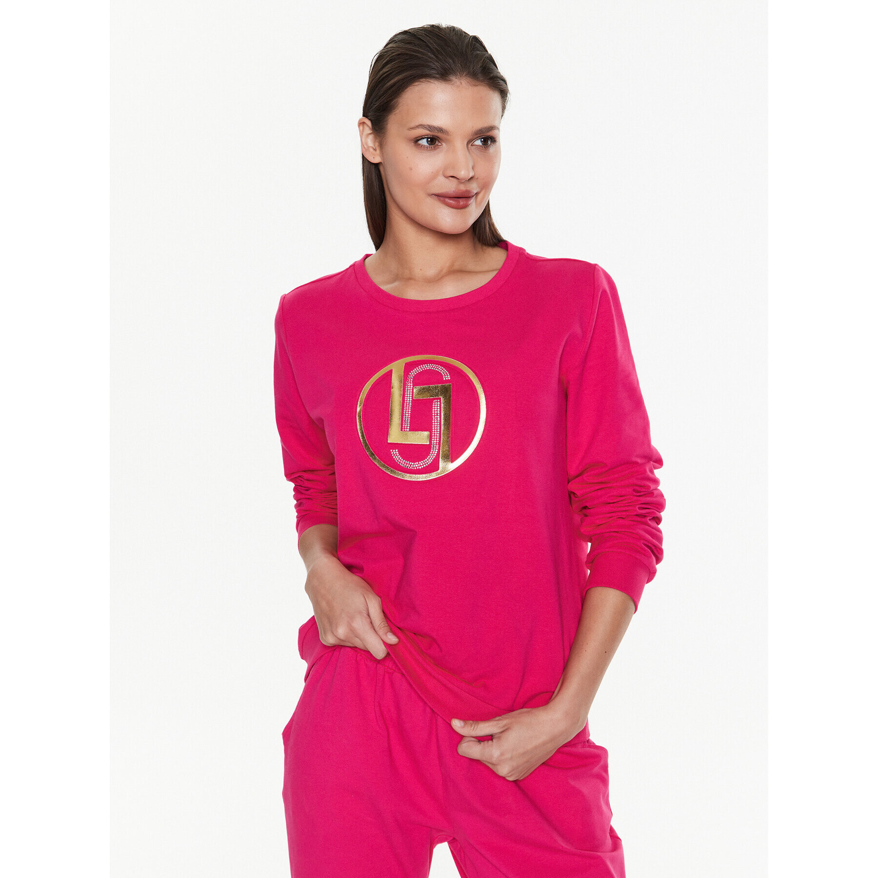 Liu Jo Sport Bluză TA3144 F0090 Roz Regular Fit - Pled.ro