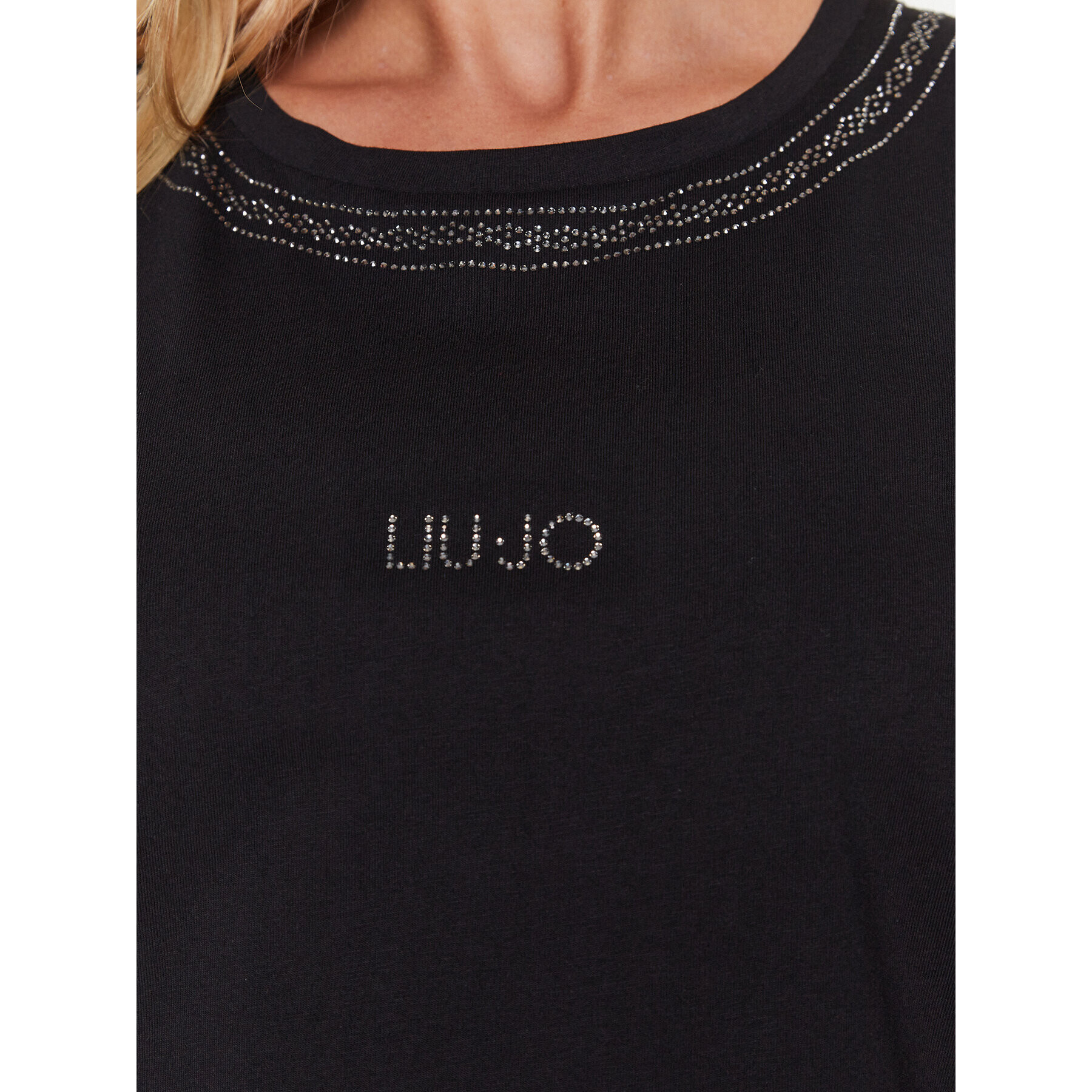 Liu Jo Sport Bluză TA3177 J5923 Negru Regular Fit - Pled.ro