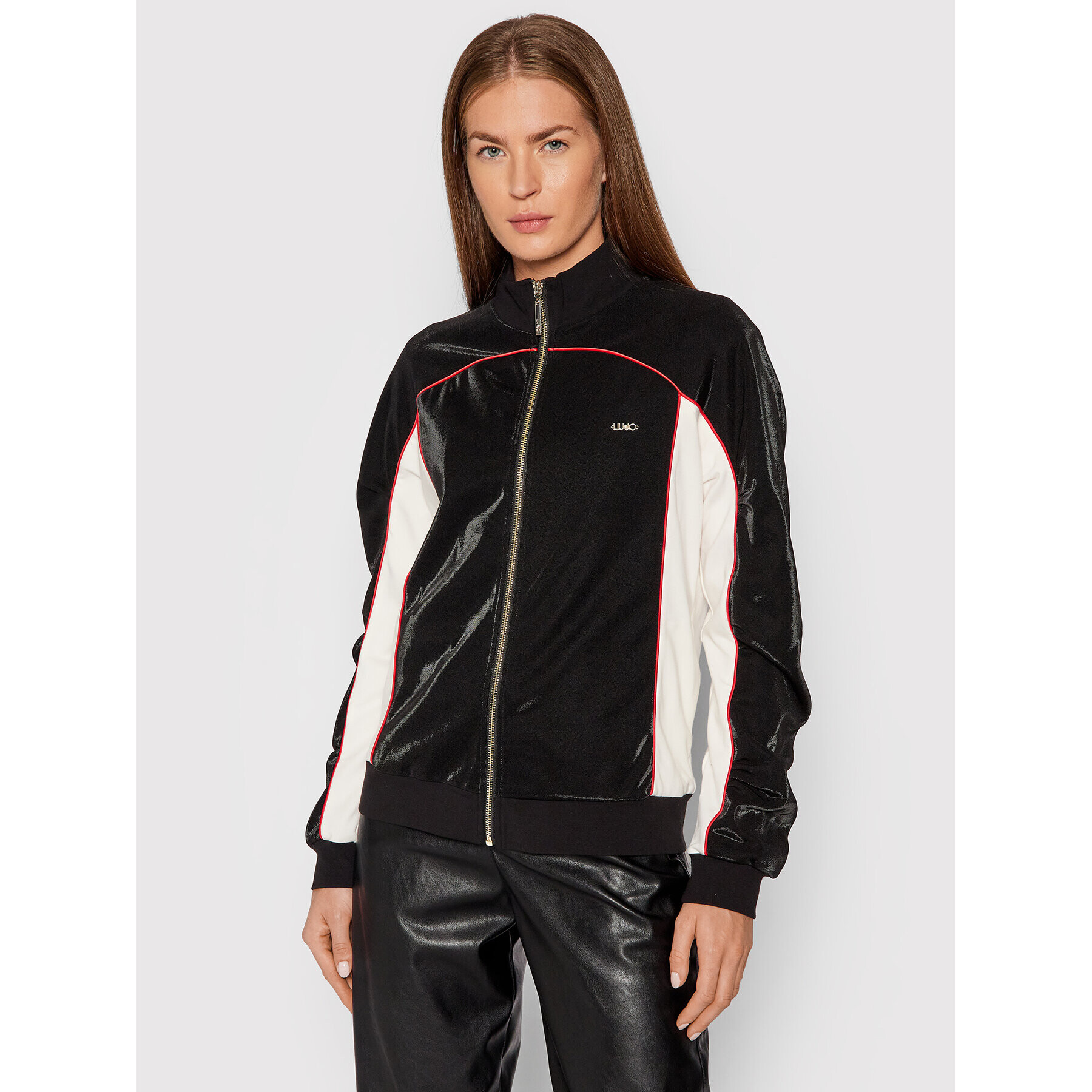 Liu Jo Sport Bluză TF1055 J6241 Negru Regular Fit - Pled.ro