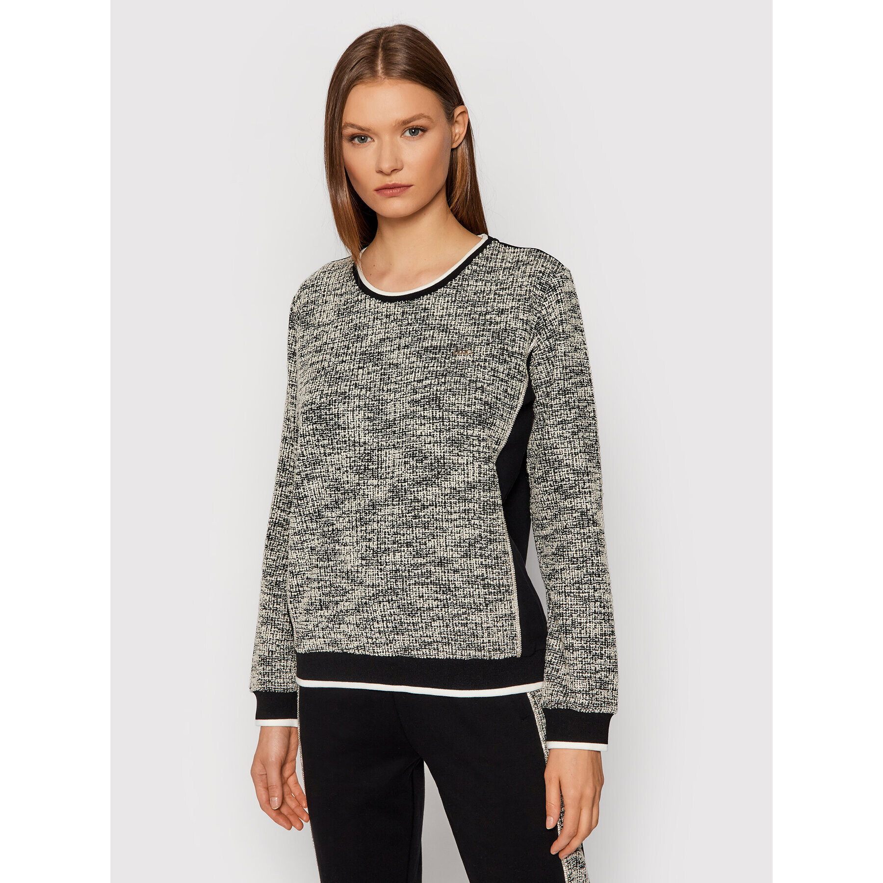 Liu Jo Sport Bluză TF1099 J6144 Negru Relaxed Fit - Pled.ro