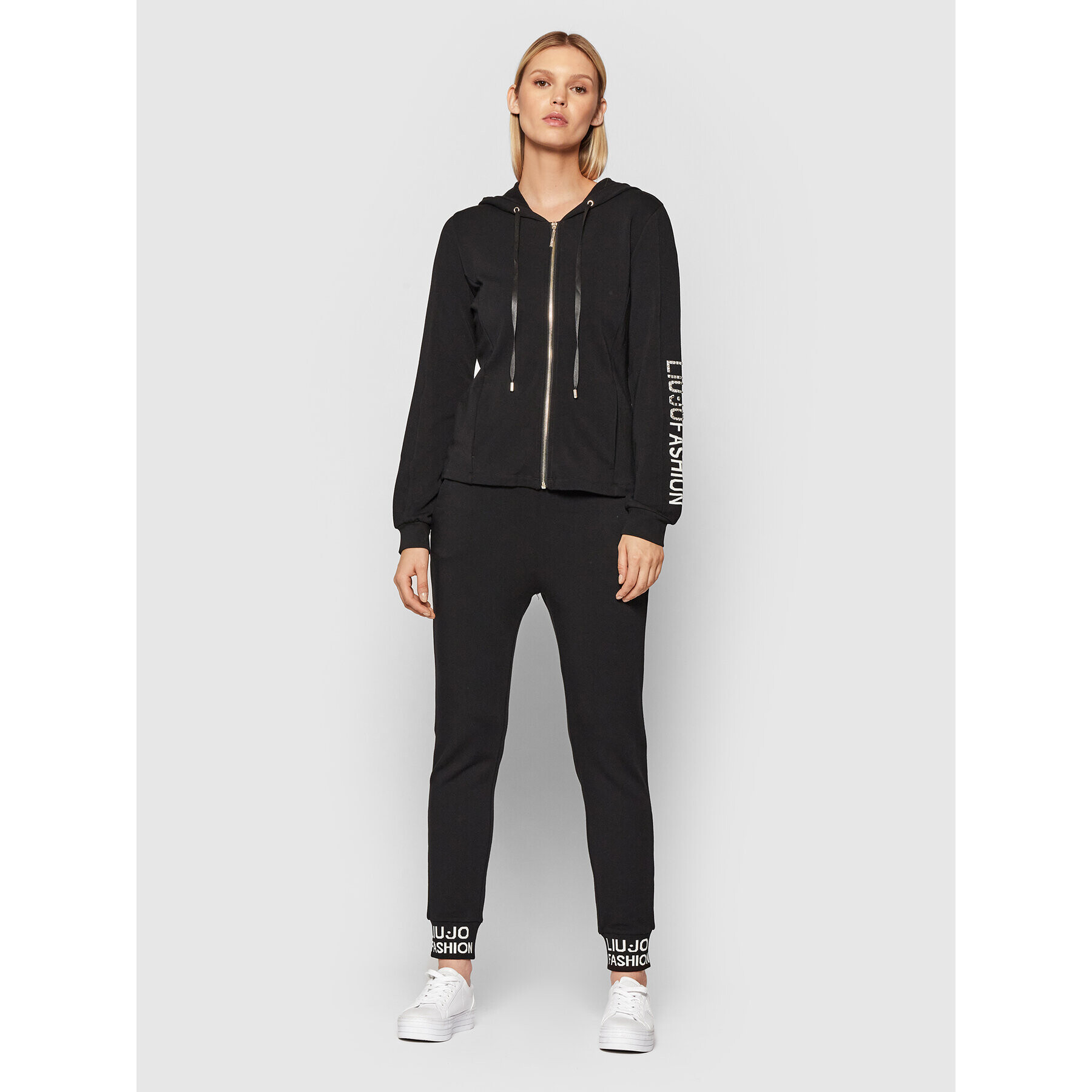 Liu Jo Sport Bluză TF1115 F0576 Negru Regular Fit - Pled.ro