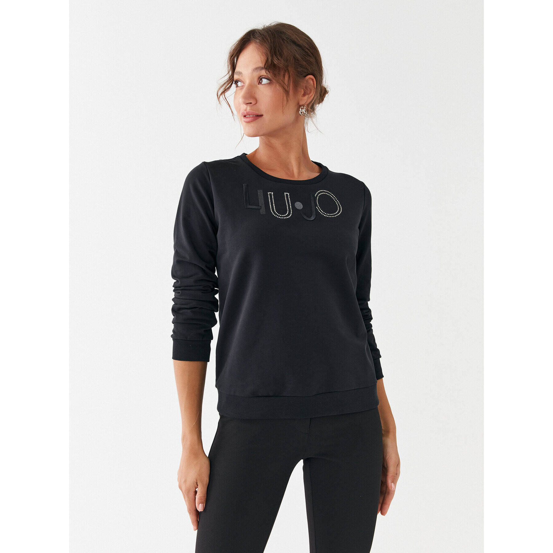 Liu Jo Sport Bluză TF3080 F0702 Negru Regular Fit - Pled.ro