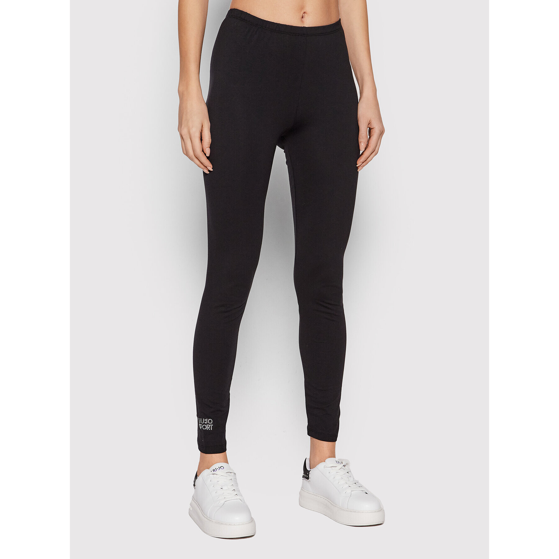 Liu Jo Sport Colanți TA2084 J5003 Negru Slim Fit - Pled.ro