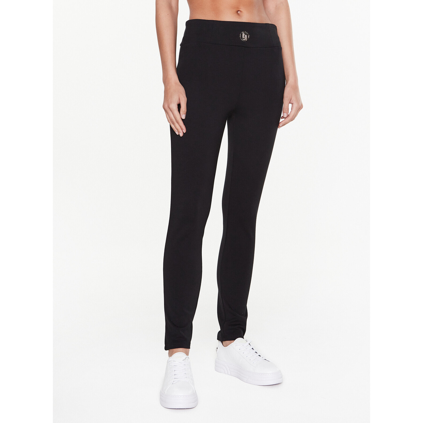 Liu Jo Sport Colanți TA3070 J6182 Negru Slim Fit - Pled.ro