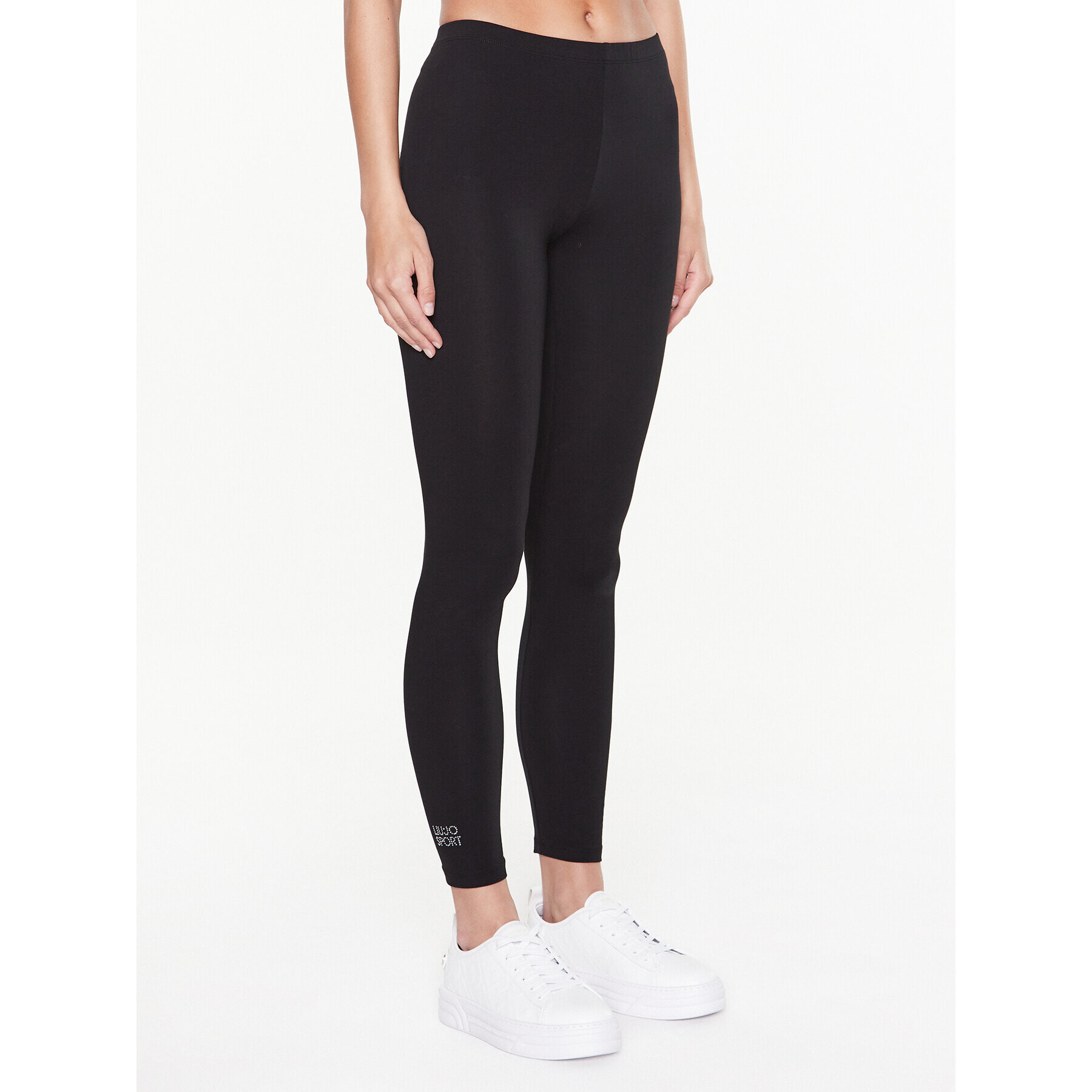 Liu Jo Sport Colanți TA3140 J5003 Negru Slim Fit - Pled.ro