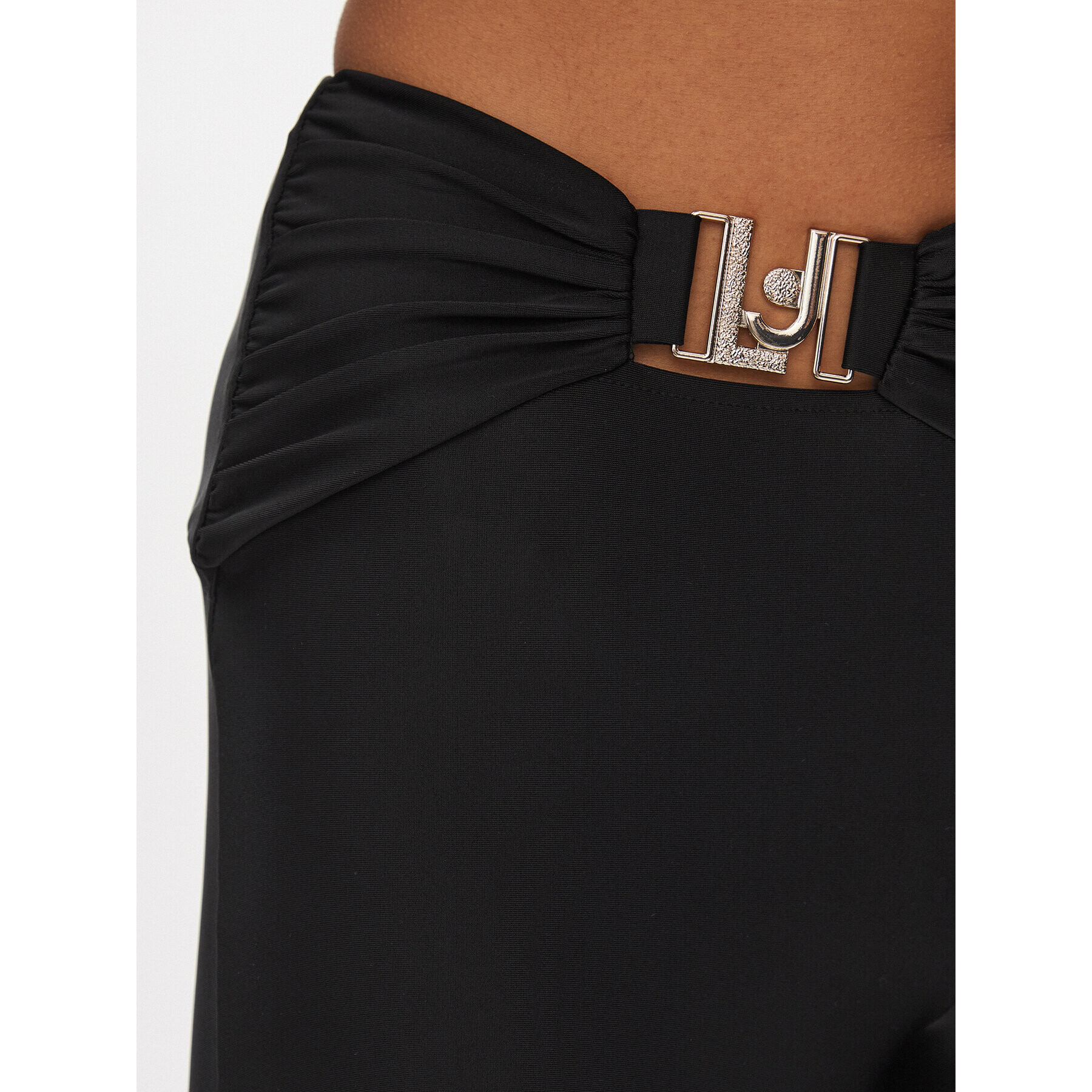 Liu Jo Sport Colanți TA4004 J7912 Negru Slim Fit - Pled.ro