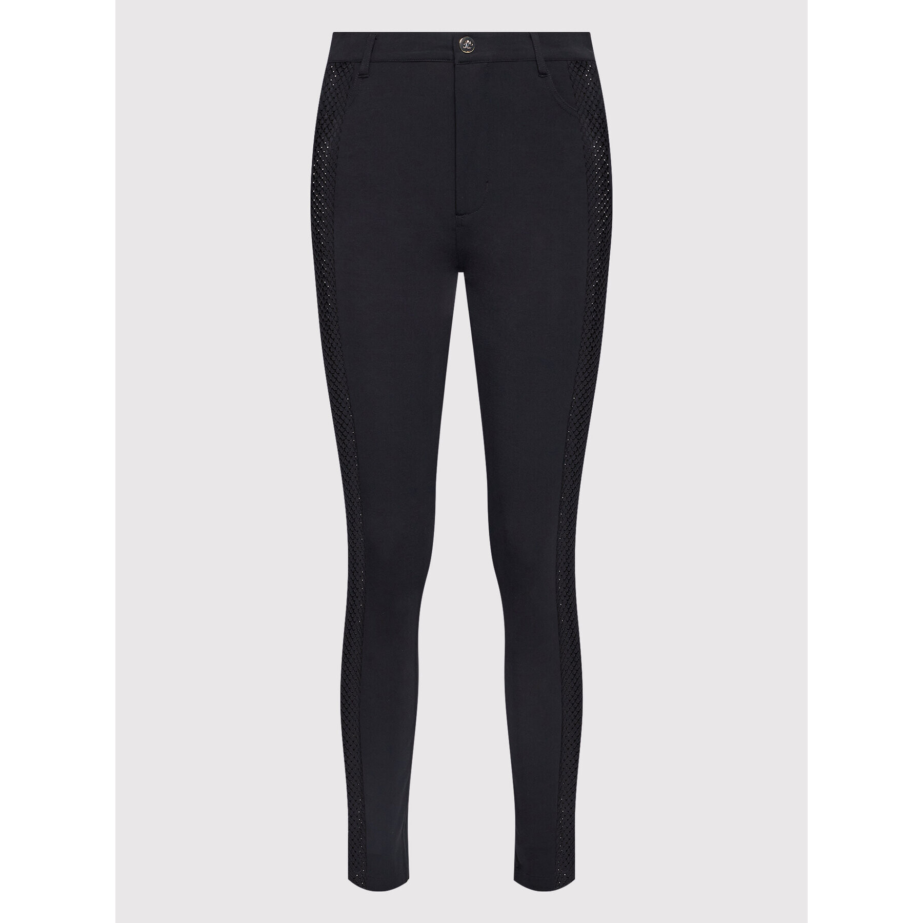 Liu Jo Sport Pantaloni din material TA2015 J6182 Negru Slim Fit - Pled.ro