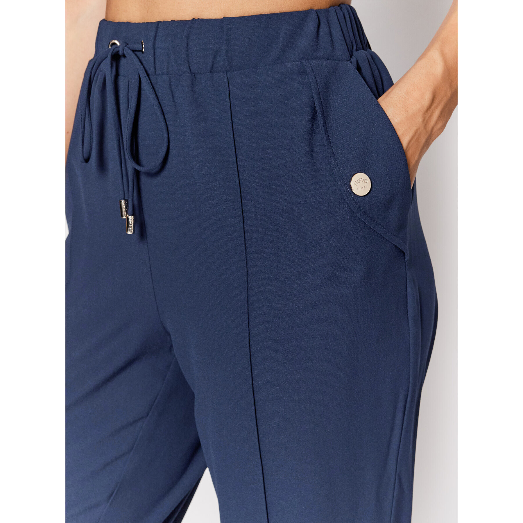 Liu Jo Sport Pantaloni din material TA2093 T8423 Bleumarin Regular Fit - Pled.ro