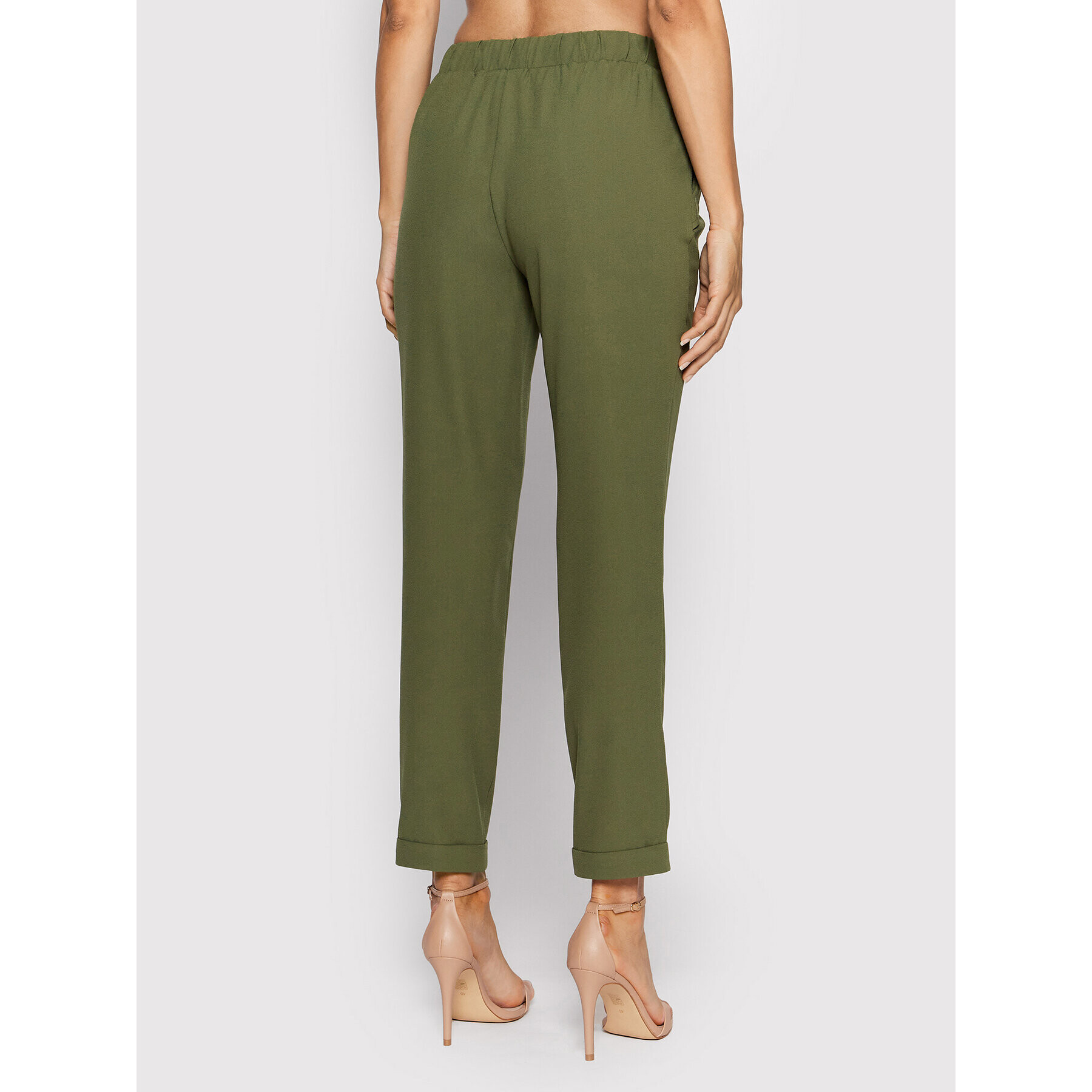 Liu Jo Sport Pantaloni din material TA2093 T8423 Verde Regular Fit - Pled.ro