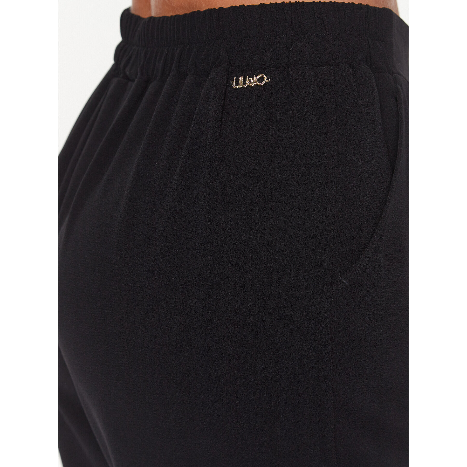 Liu Jo Sport Pantaloni din material TA3192 TS423 Negru Regular Fit - Pled.ro