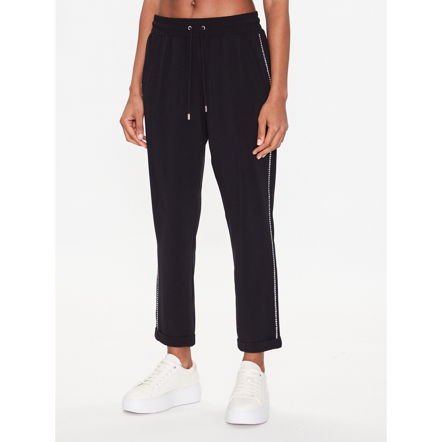 Liu Jo Sport Pantaloni trening TA3252 TS423 Negru Regular Fit - Pled.ro