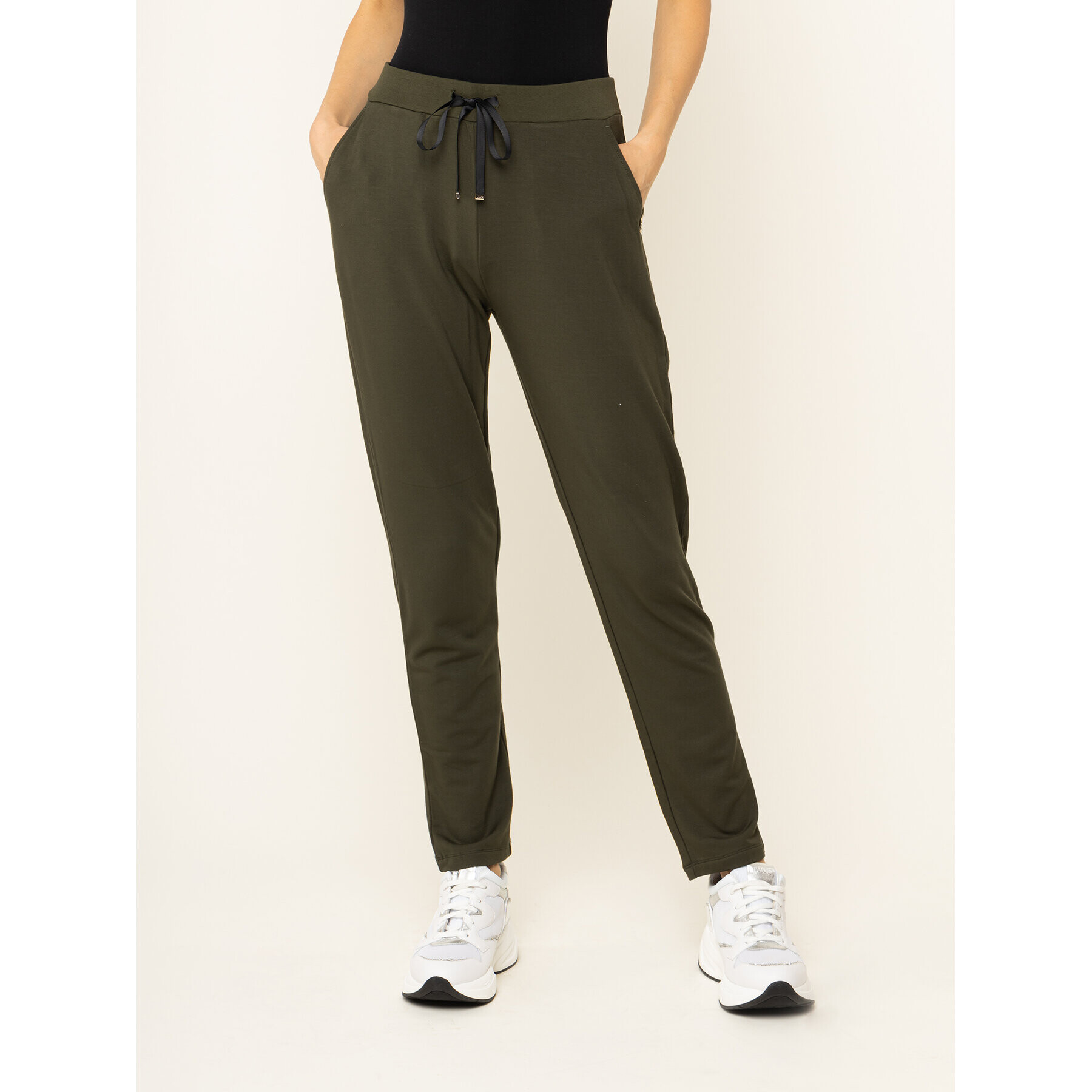 Liu Jo Sport Pantaloni trening T69050 F0576 Verde Regular Fit - Pled.ro