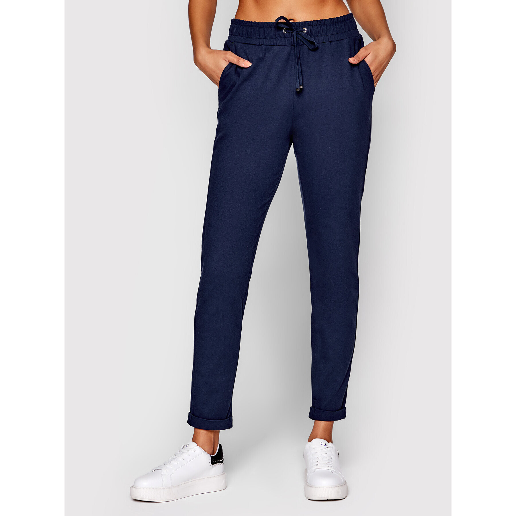 Liu Jo Sport Pantaloni trening TA2079 J6144 Bleumarin Regular Fit - Pled.ro