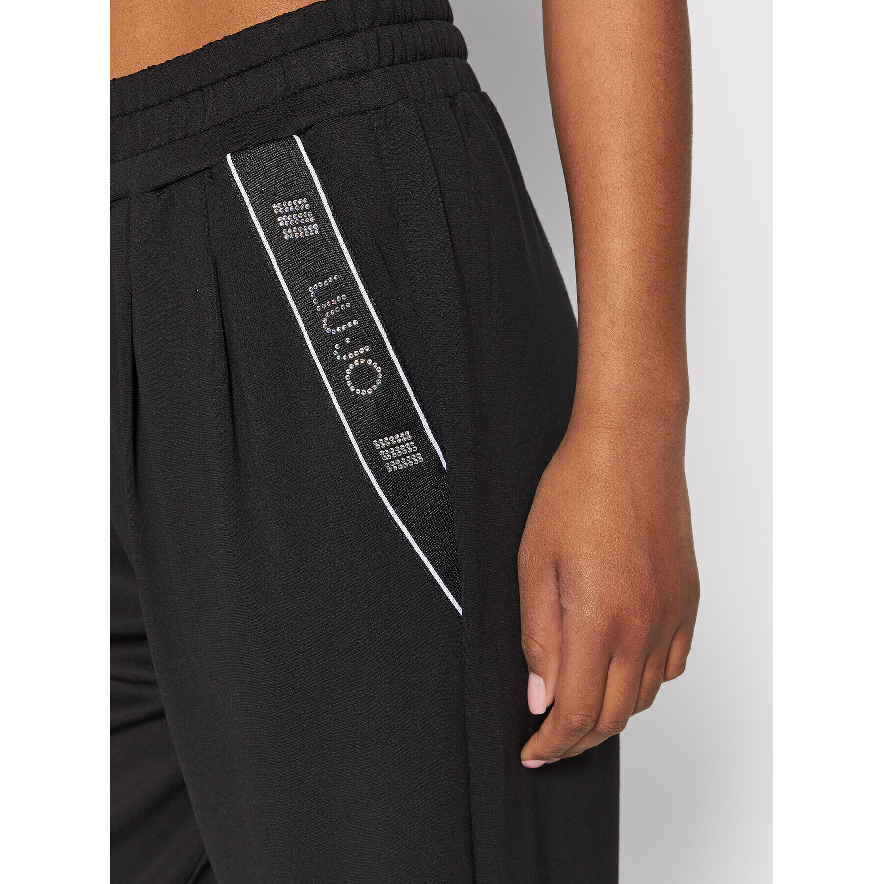 Liu Jo Sport Pantaloni trening TA2177 J5942 Negru Regular Fit - Pled.ro