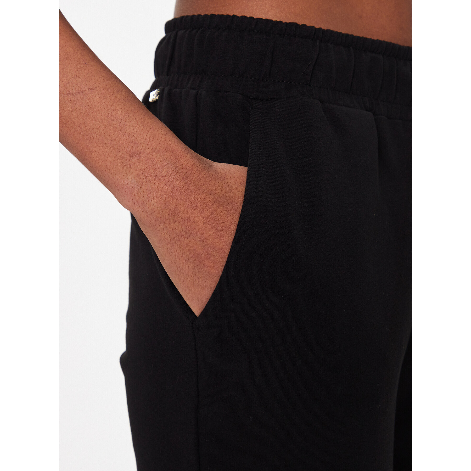 Liu Jo Sport Pantaloni trening TA3146 F0090 Negru Regular Fit - Pled.ro