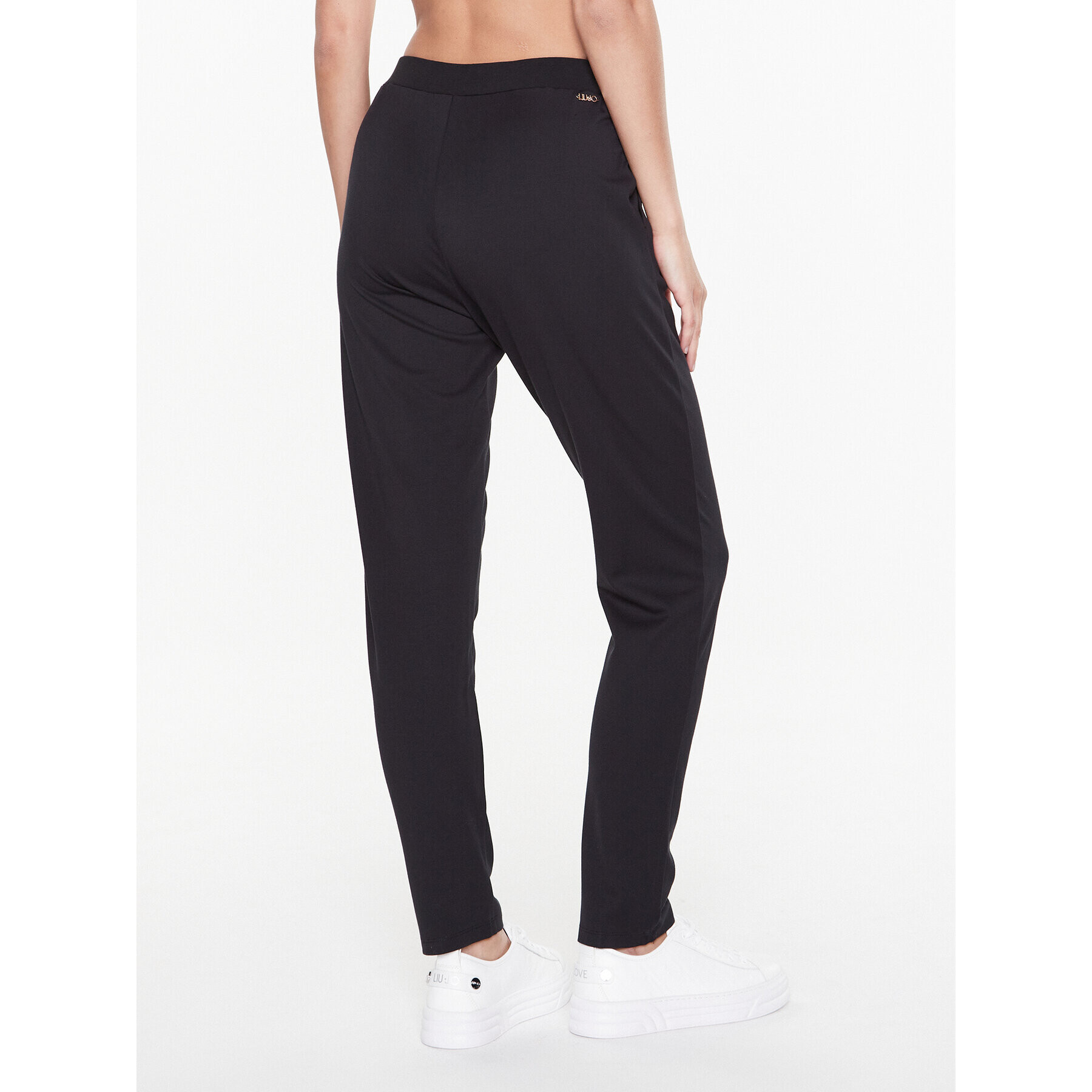 Liu Jo Sport Pantaloni trening TA3152 J5942 Negru Regular Fit - Pled.ro