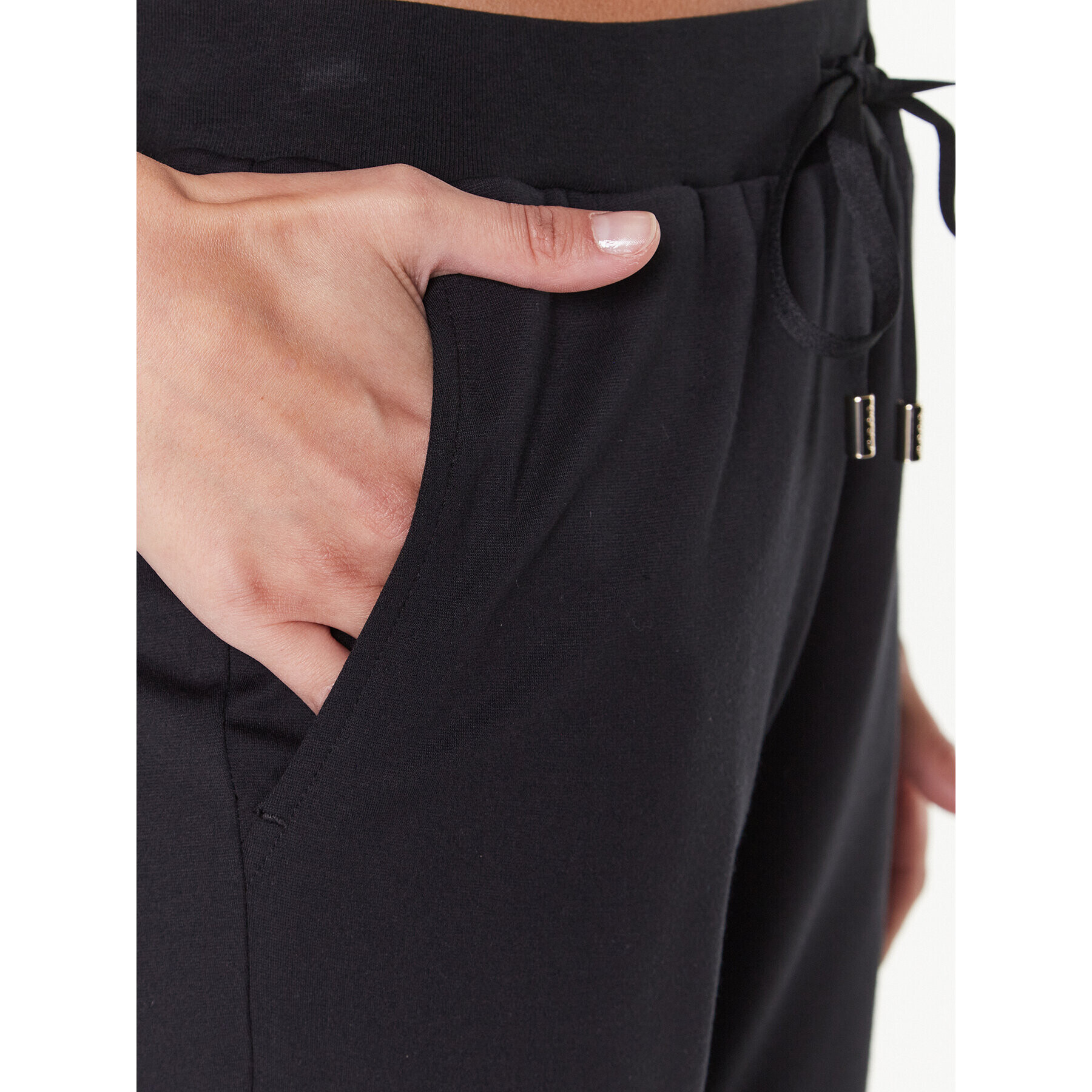 Liu Jo Sport Pantaloni trening TA3152 J5942 Negru Regular Fit - Pled.ro