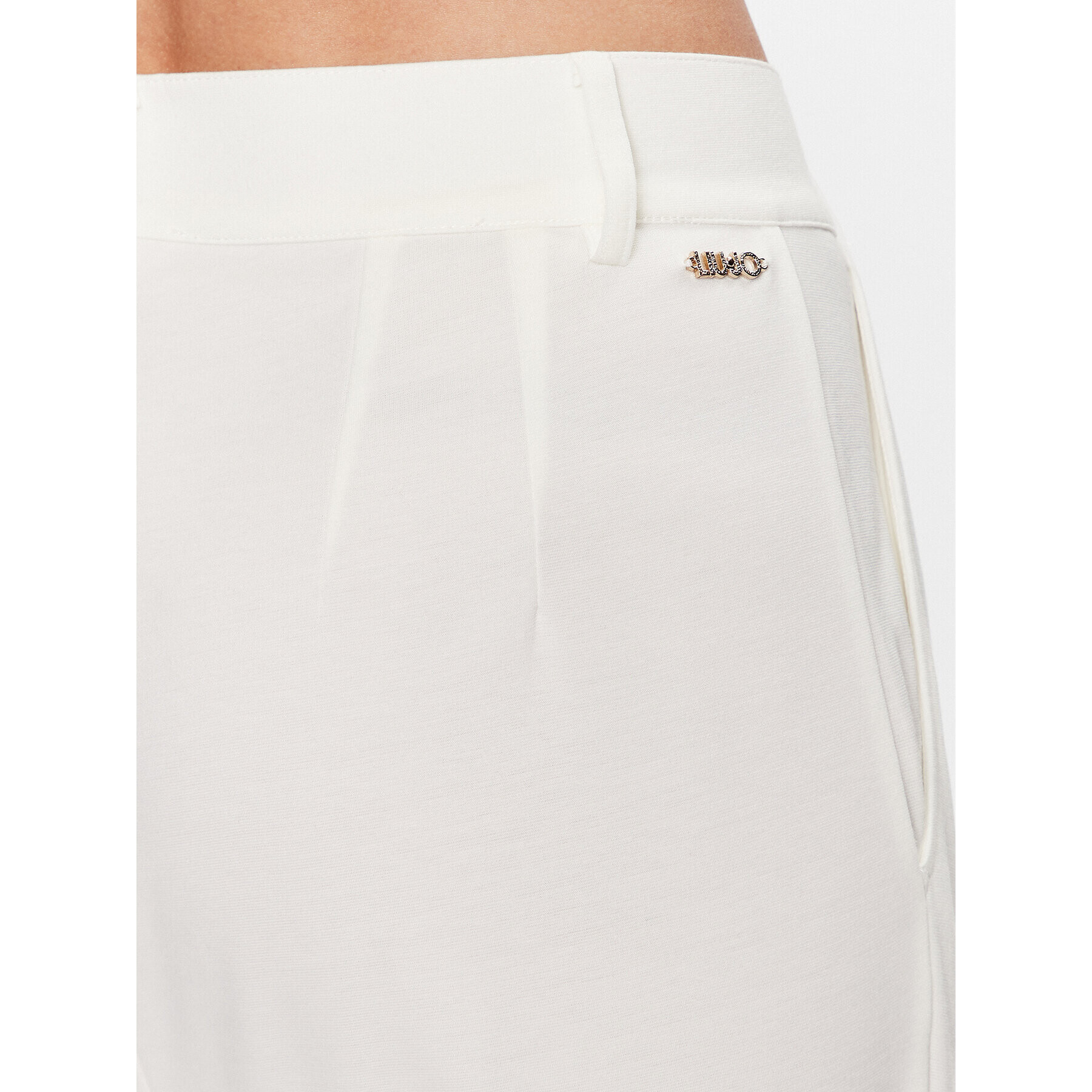 Liu Jo Sport Pantaloni trening TA3156 J5942 Alb Regular Fit - Pled.ro