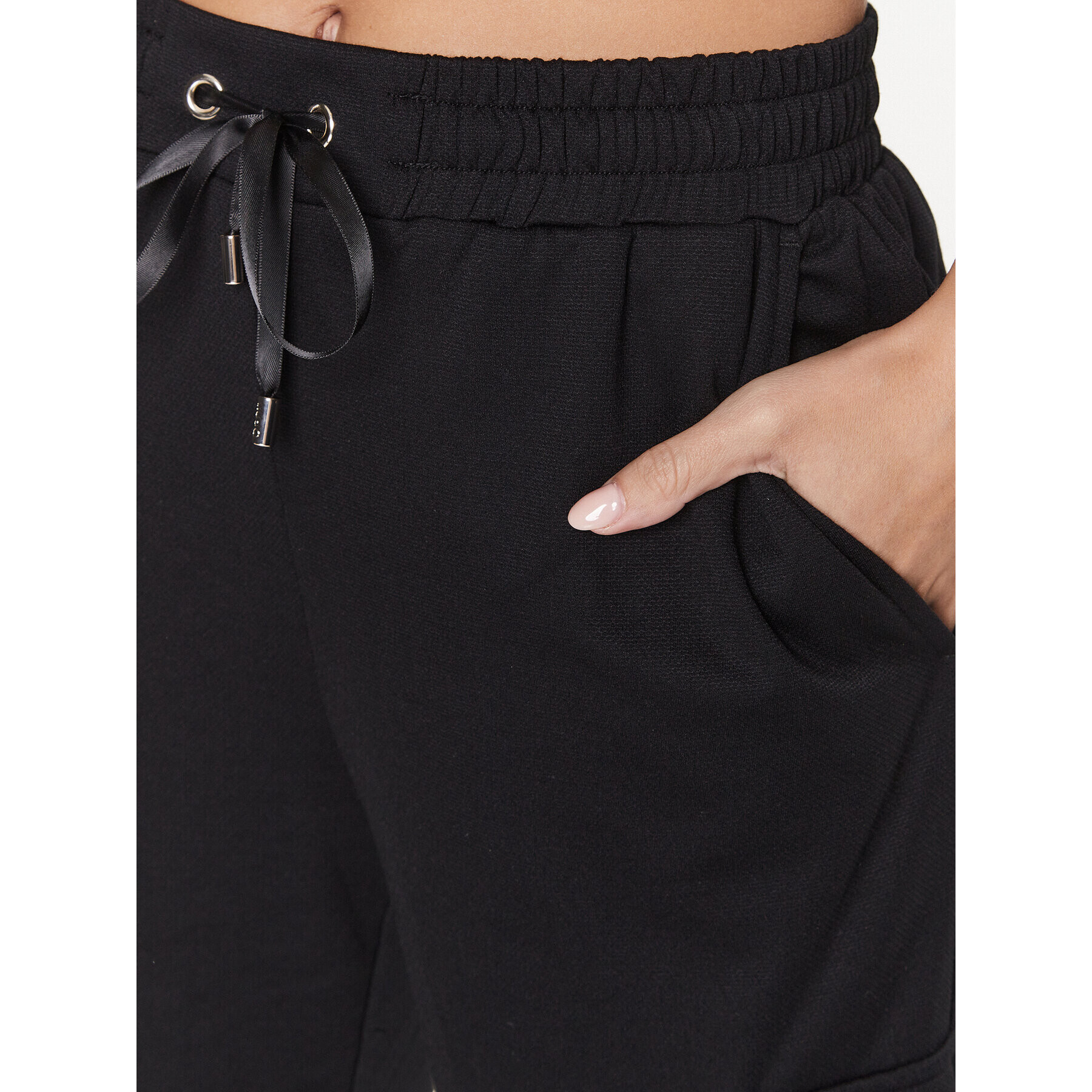 Liu Jo Sport Pantaloni trening TA3231 J6595 Negru Regular Fit - Pled.ro