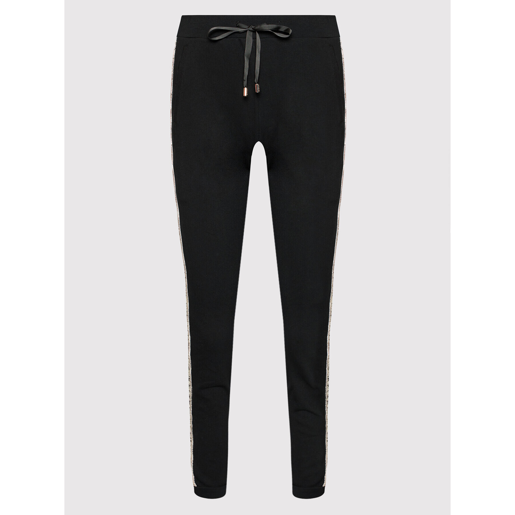 Liu Jo Sport Pantaloni trening TF1101 J6144 Negru Slim Fit - Pled.ro