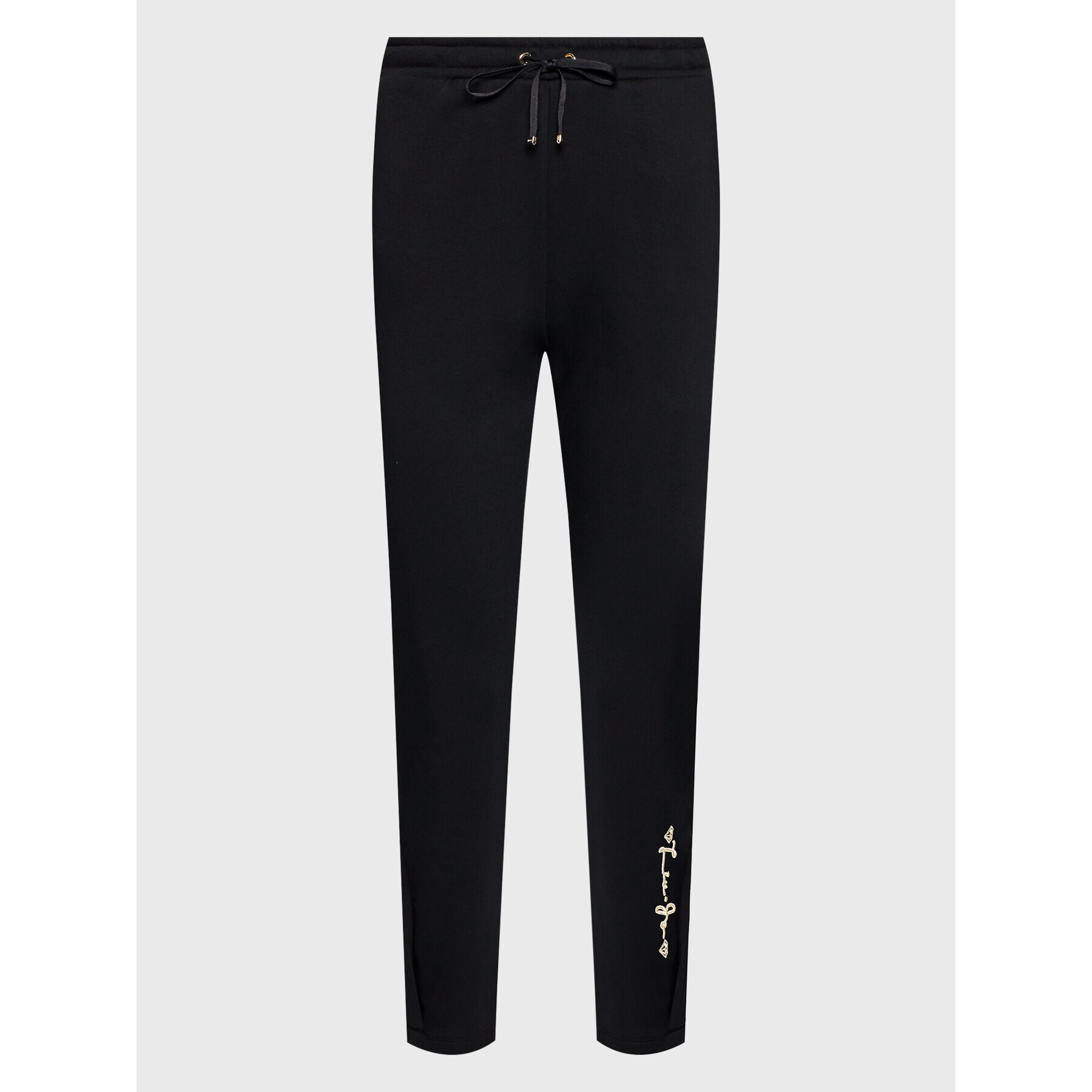 Liu Jo Sport Pantaloni trening TF2262 F0906 Negru Relaxed Fit - Pled.ro